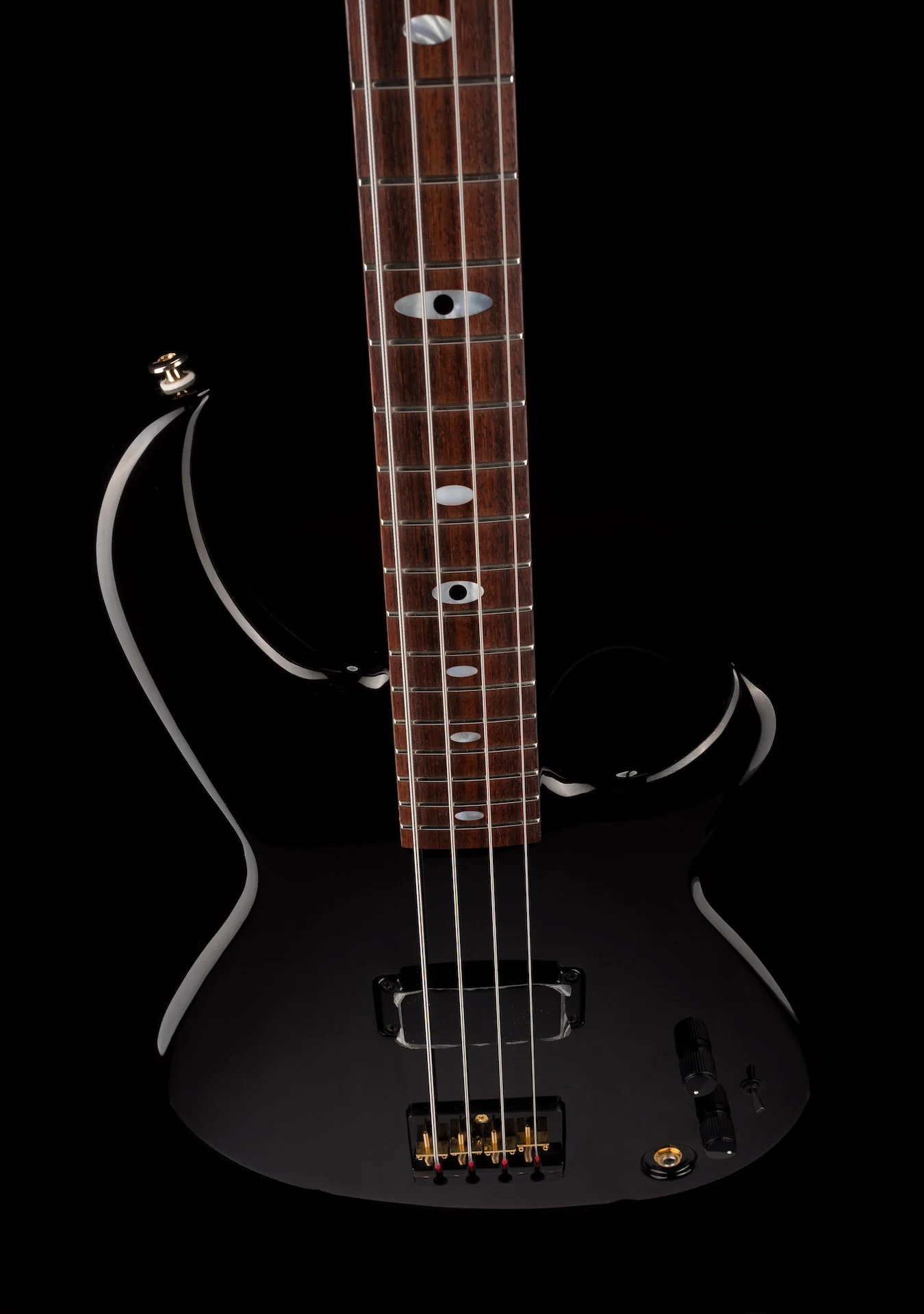 Aria Pro II 2013 NOS Limited Cliff Burton Signature Bass Guitar With Case & Certificate - Image 4