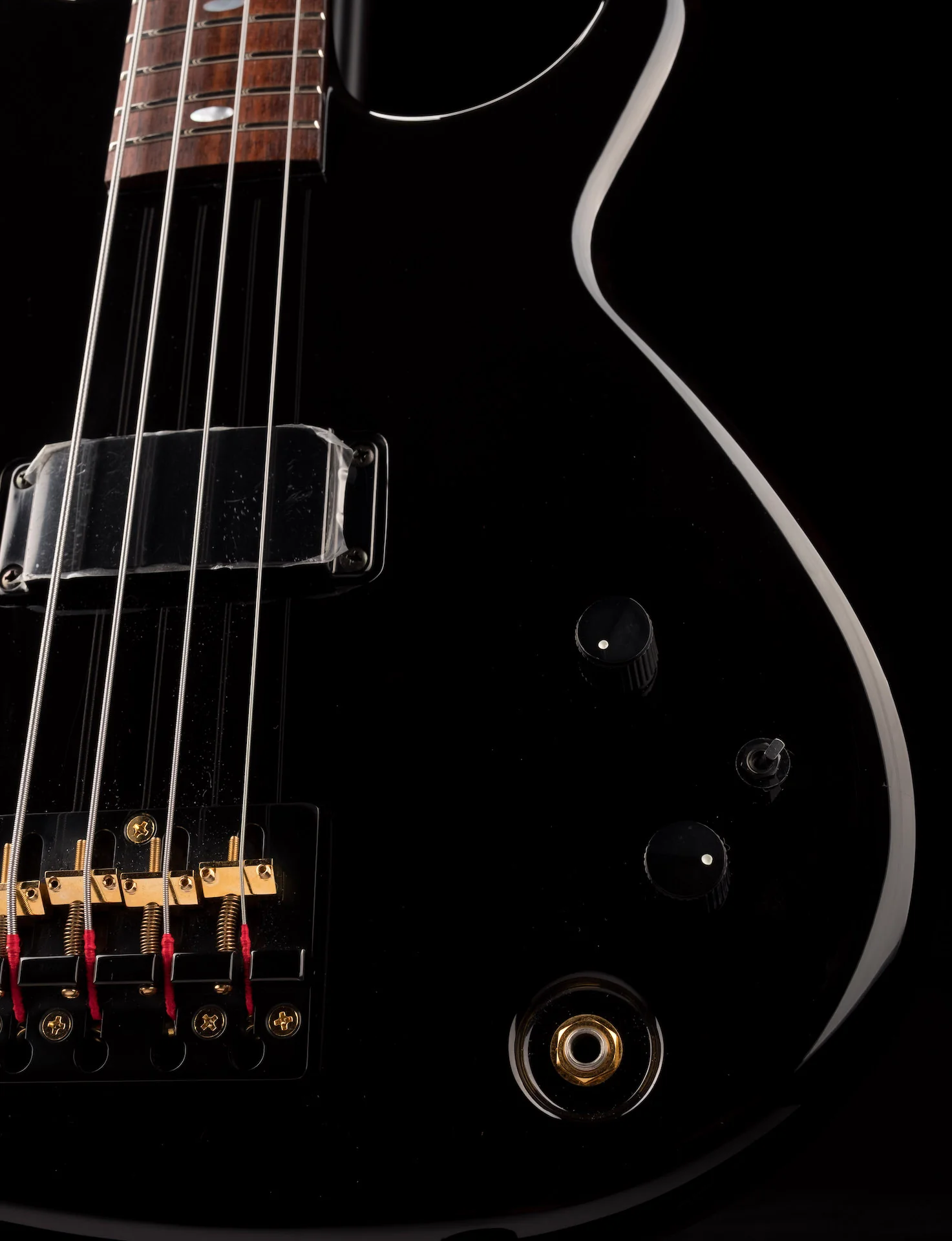 Aria Pro II 2013 NOS Limited Cliff Burton Signature Bass Guitar With Case & Certificate - Image 8
