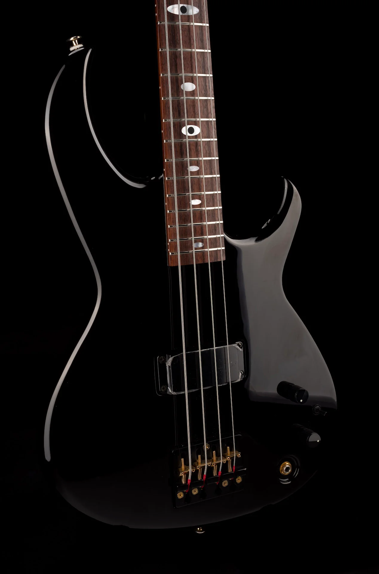 Aria Pro II 2013 NOS Limited Cliff Burton Signature Bass Guitar With Case & Certificate - Image 9