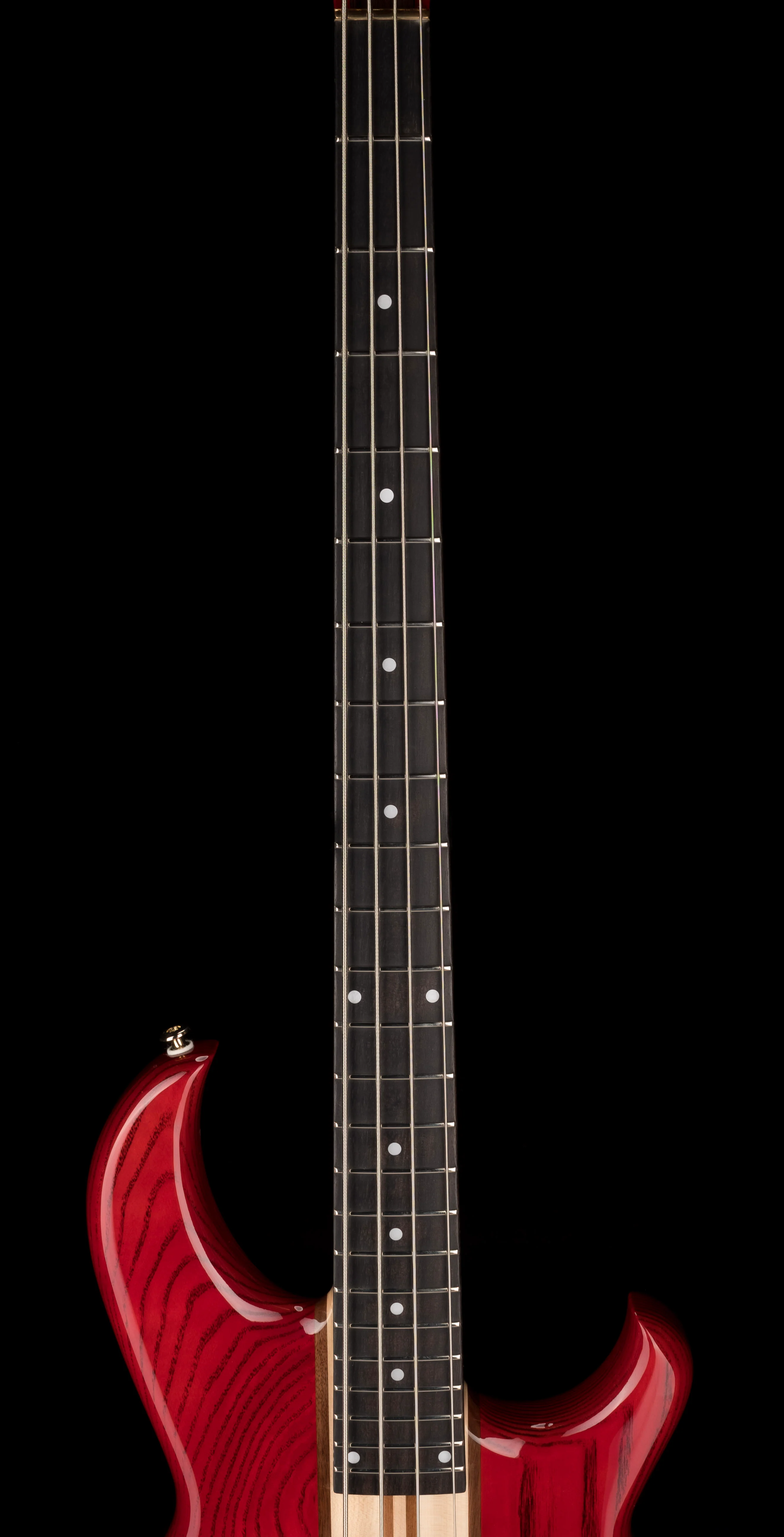 Aria Pro II SB-1000B Reissue 4-String Electric Bass Guitar Made in Japan Paduak Red with Gig Bag - Image 11