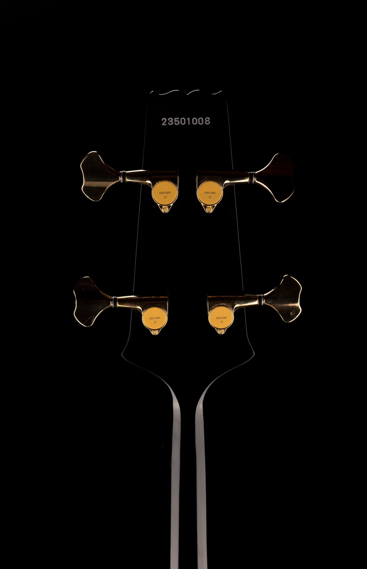 Aria Pro II SB-1000B Reissue 4-String Electric Bass Guitar Made in Japan Black With Bag - Image 15