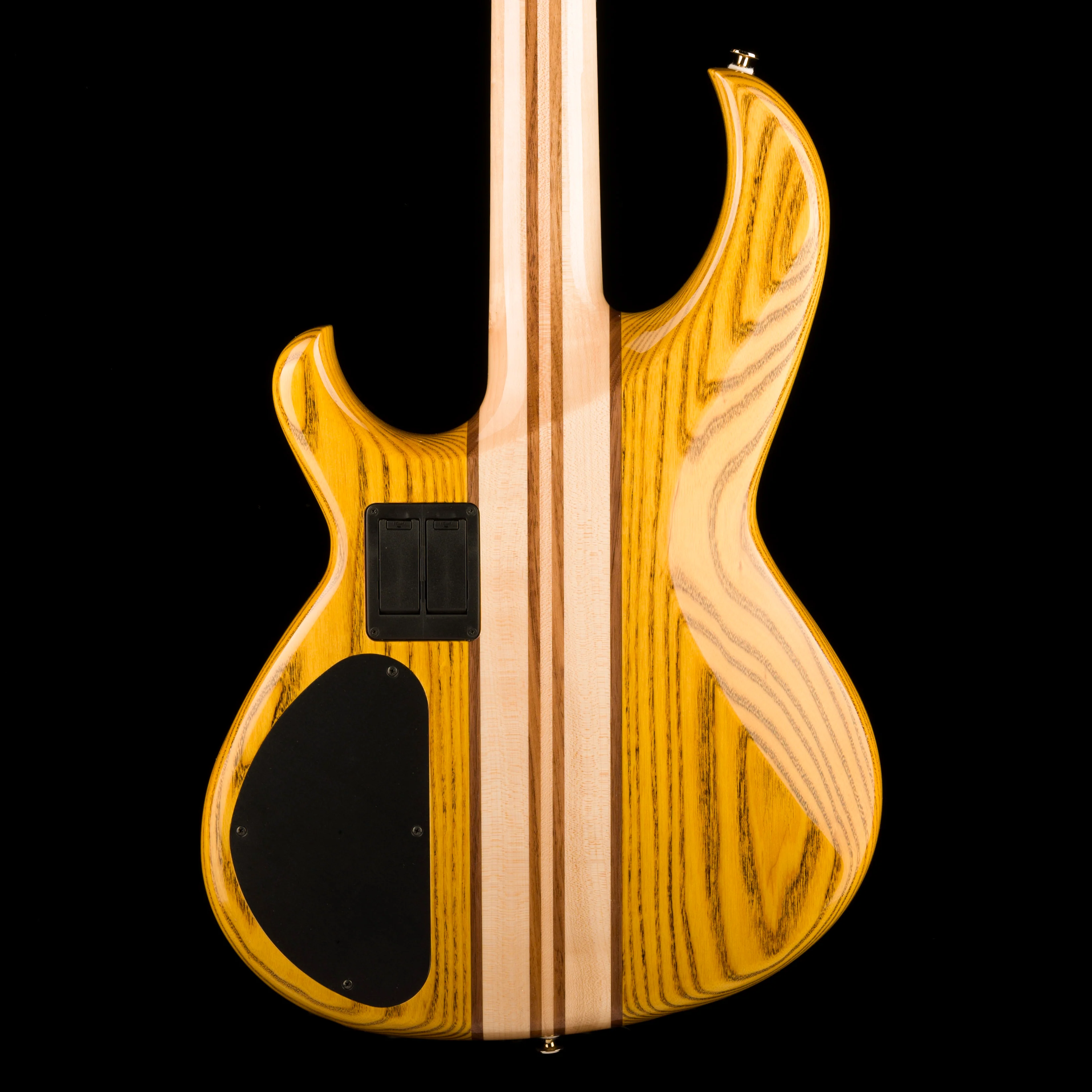 Aria Pro II SB-1000 Reissue 4-String Electric Bass Guitar Made in Japan Oak Natural with Gig Bag - Image 13