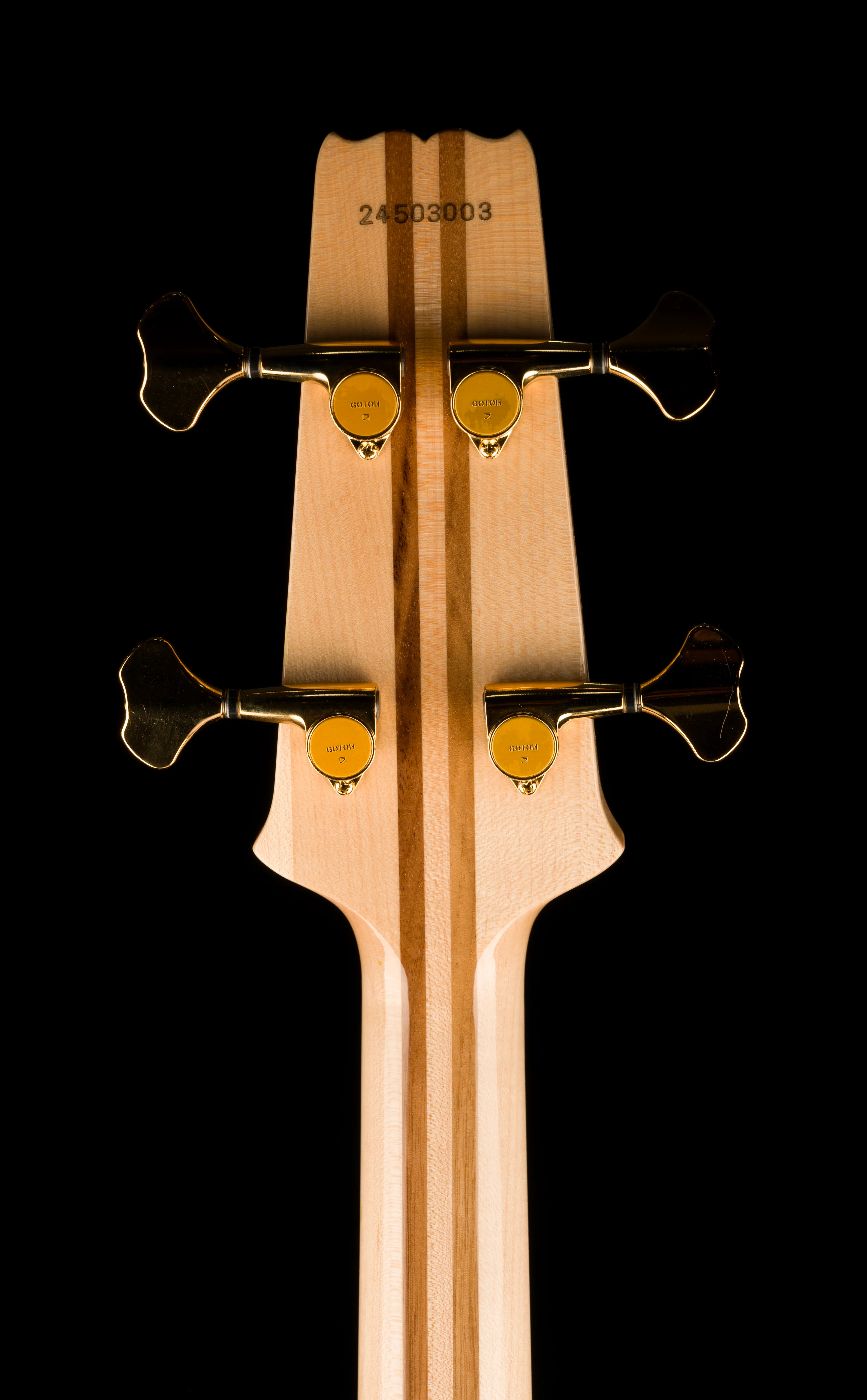 Aria Pro II SB-1000 Reissue 4-String Electric Bass Guitar Made in Japan Oak Natural with Gig Bag - Image 17