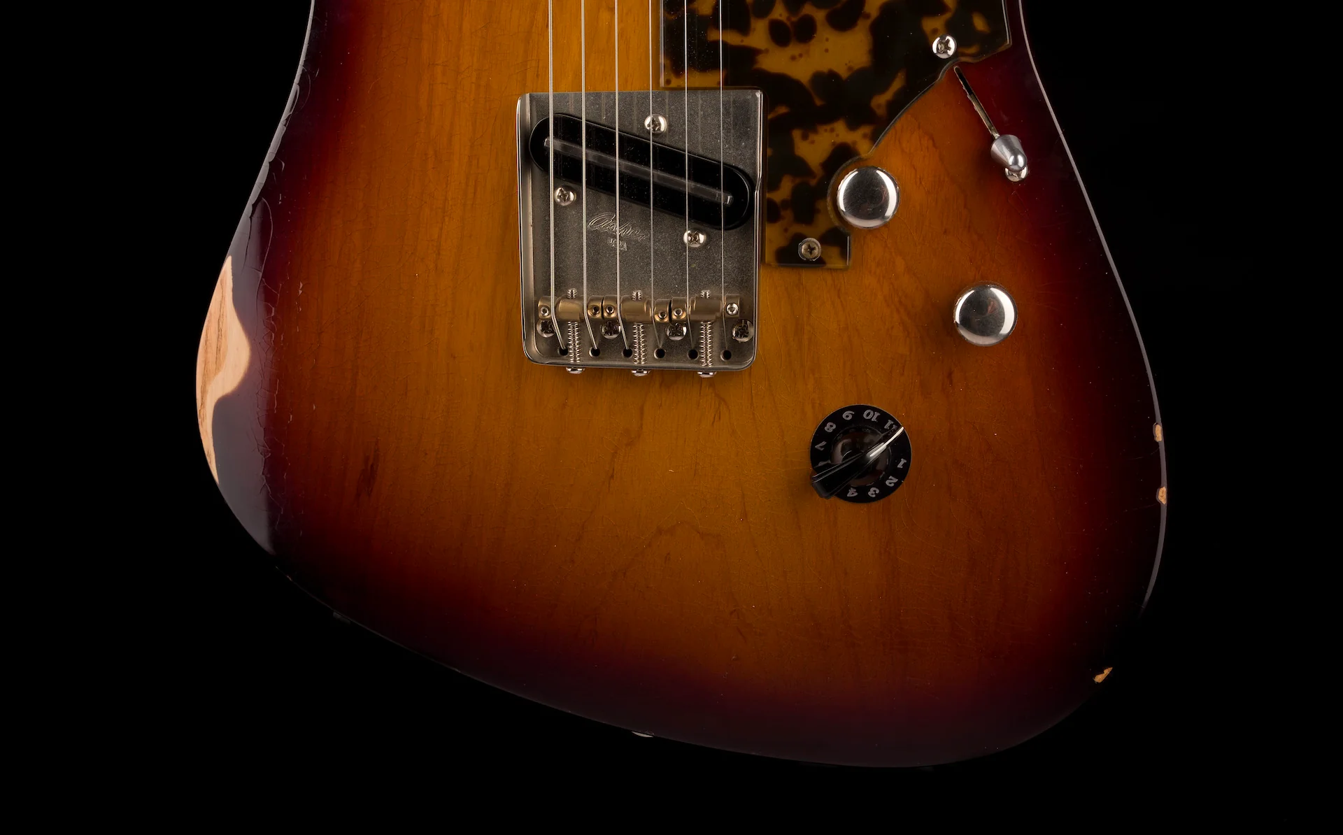 Asher T-Deluxe Tobacco Sunburst with Gig Bag - Image 5