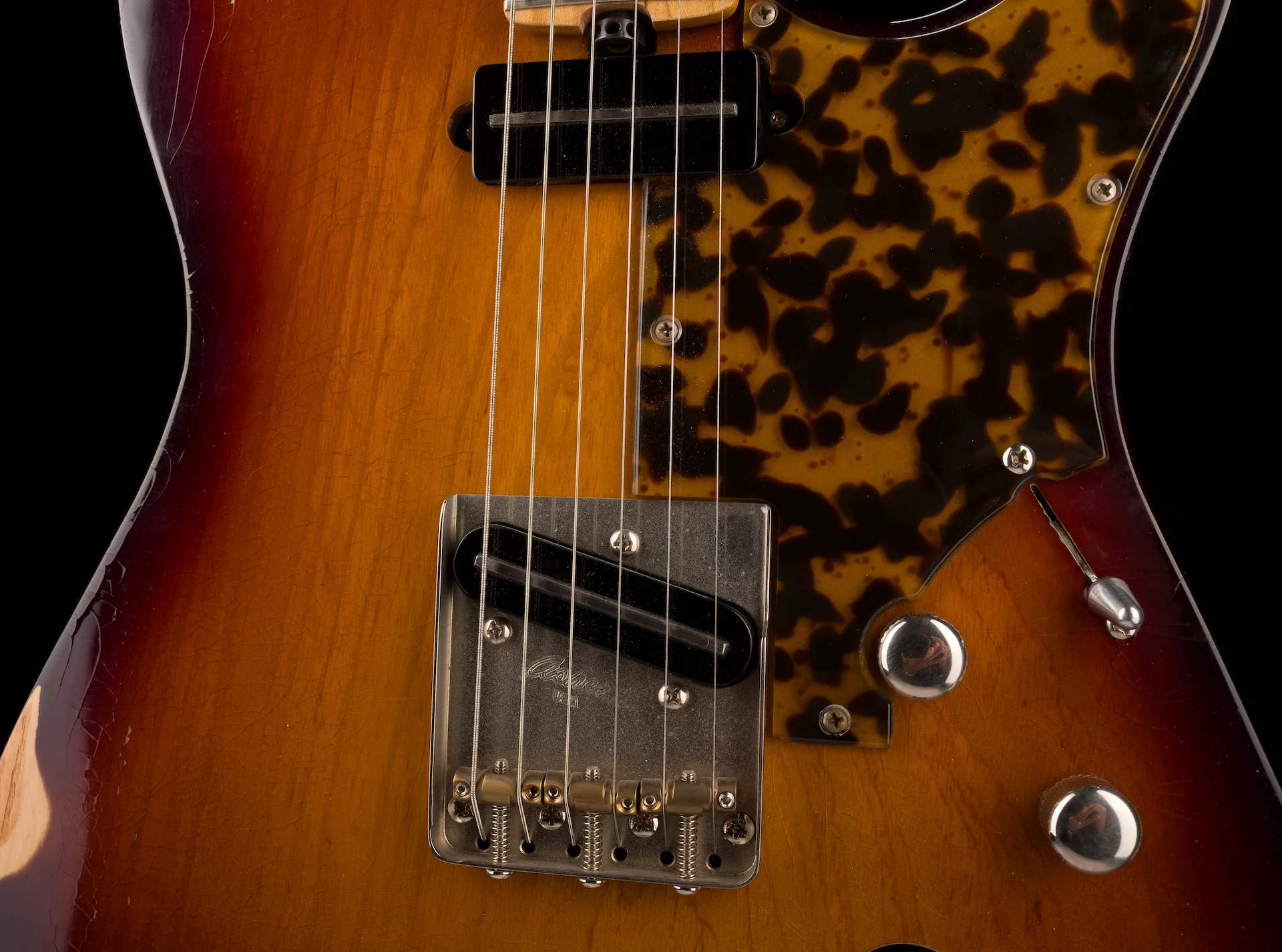 Asher T-Deluxe Tobacco Sunburst with Gig Bag - Image 6