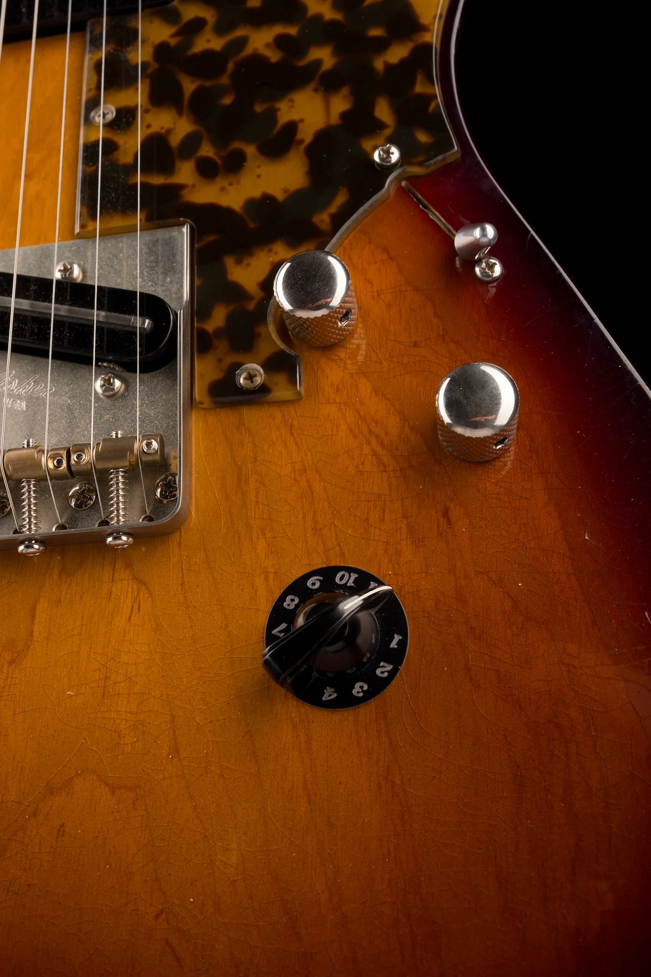 Asher T-Deluxe Tobacco Sunburst with Gig Bag - Image 7
