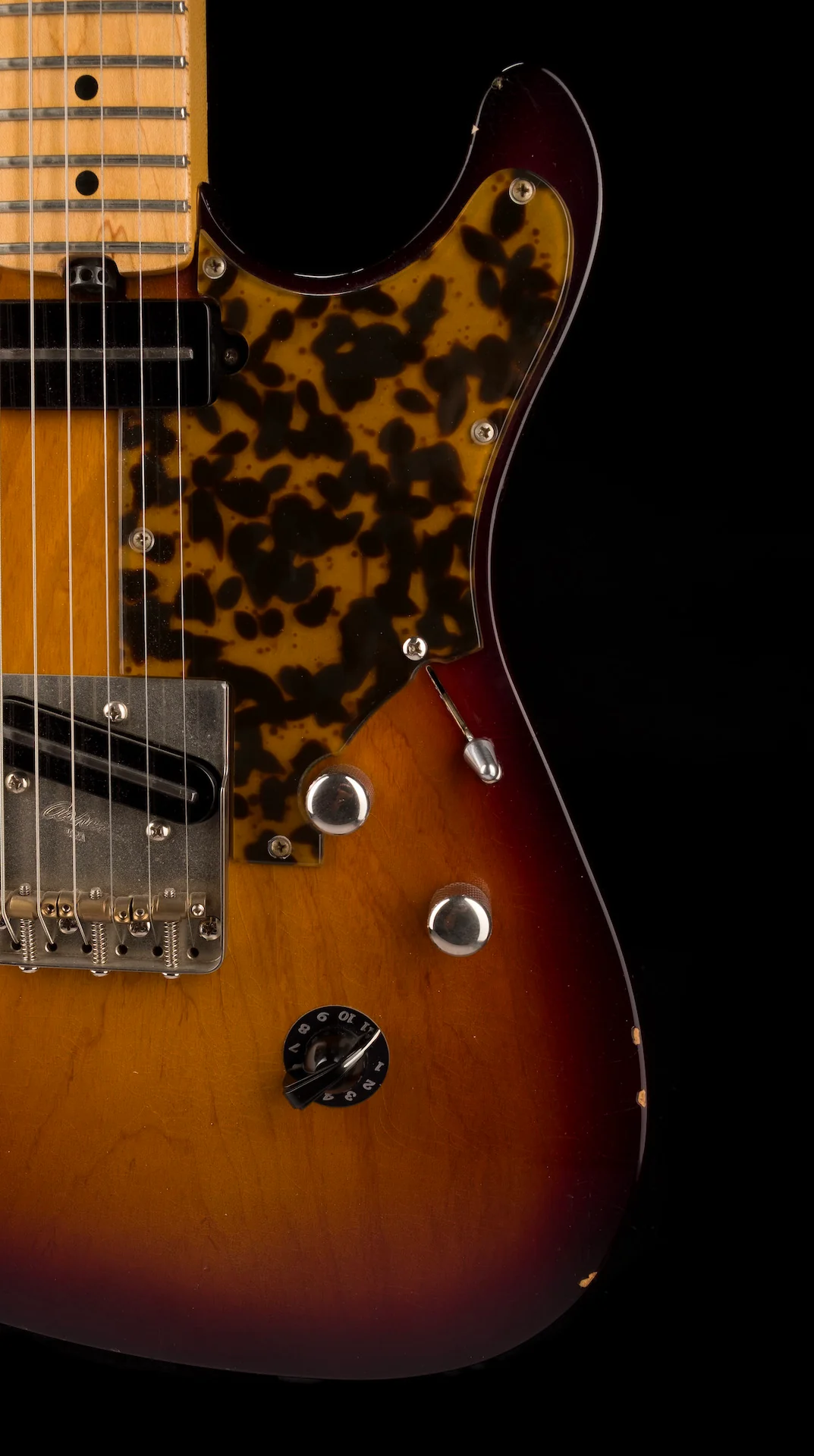 Asher T-Deluxe Tobacco Sunburst with Gig Bag - Image 8