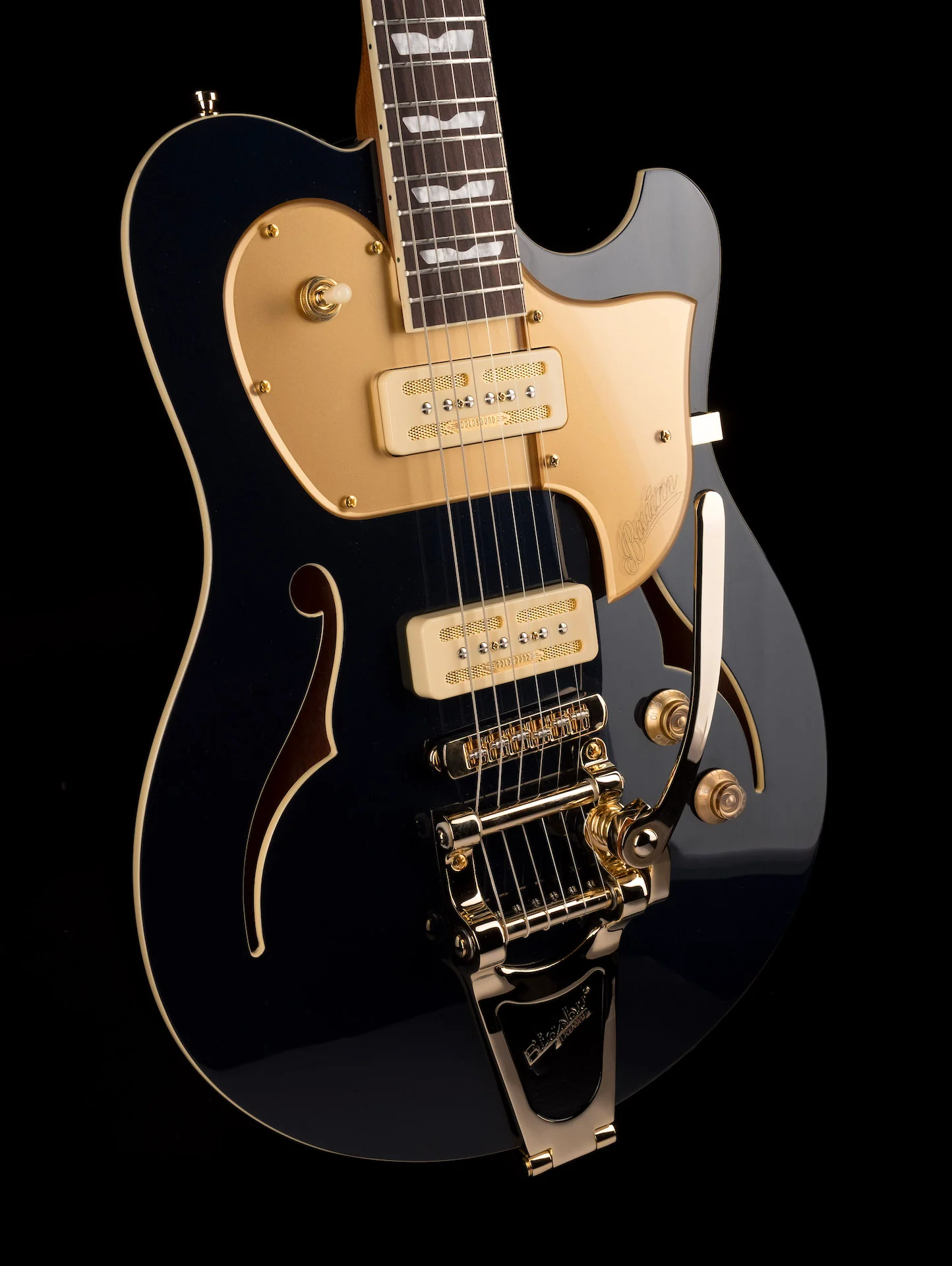 Baum Guitars Original Series Leaper Tone Deep Sea with Case - Image 10