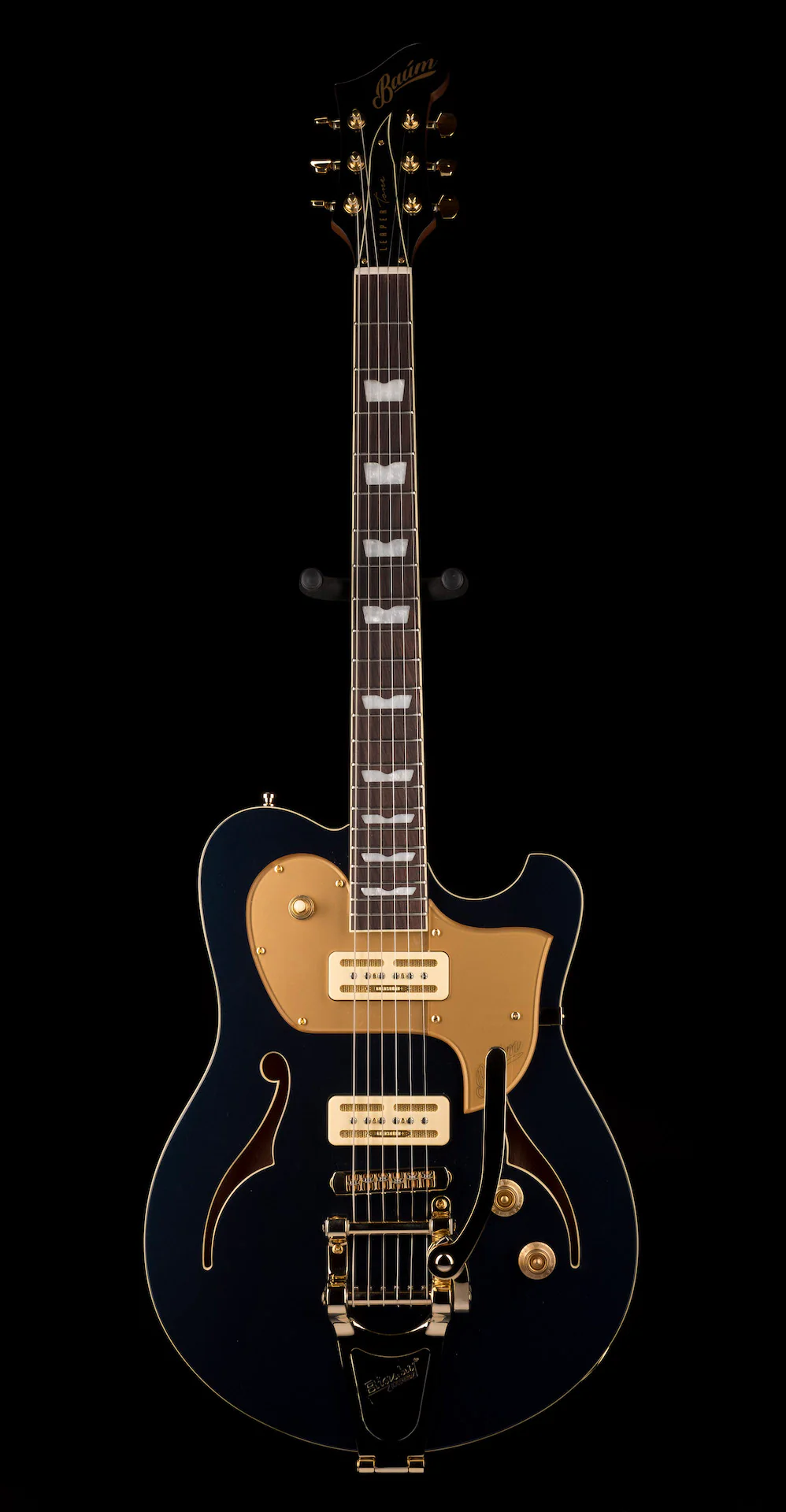 Baum Guitars Original Series Leaper Tone Deep Sea with Case - Image 2