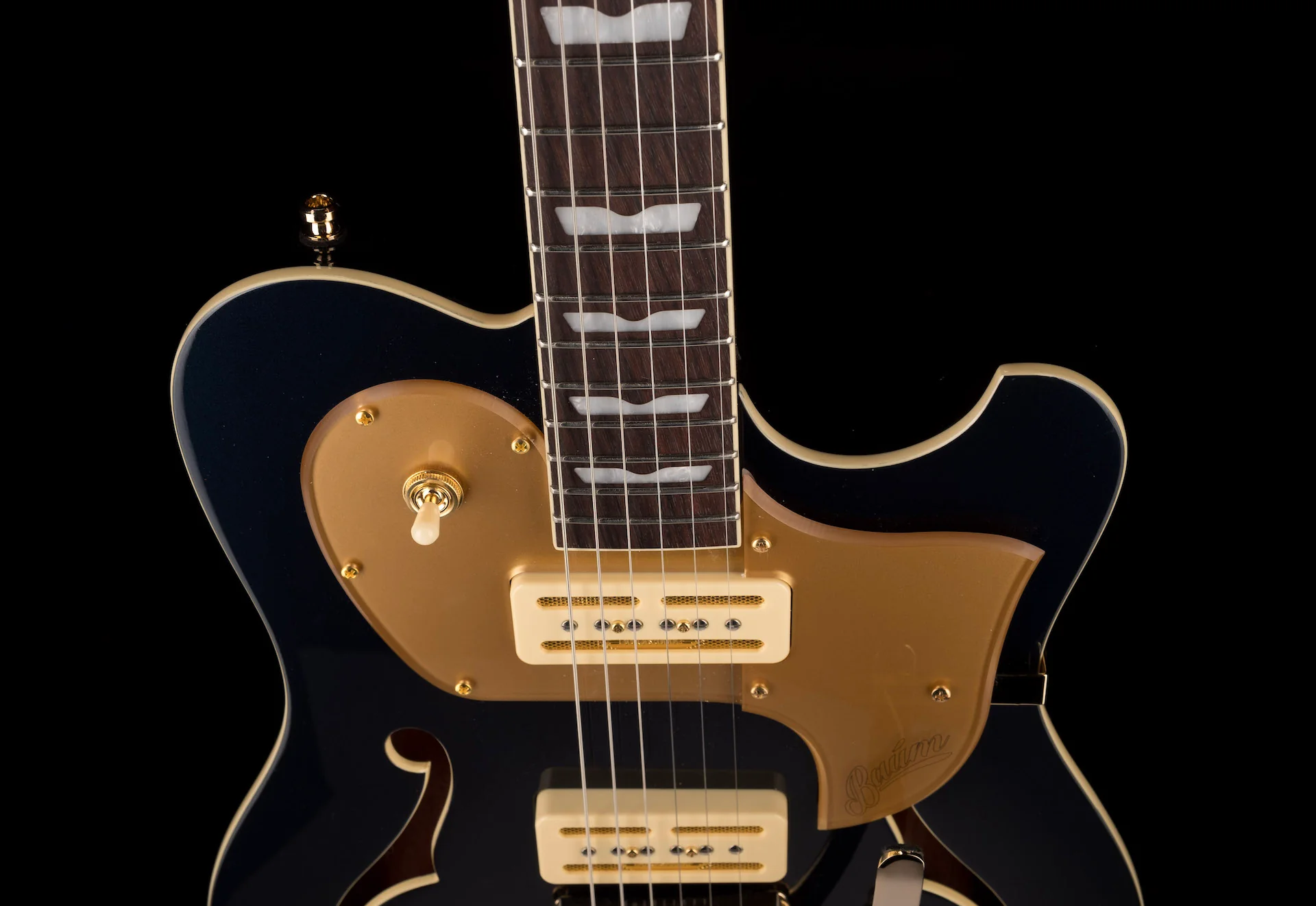Baum Guitars Original Series Leaper Tone Deep Sea with Case - Image 3