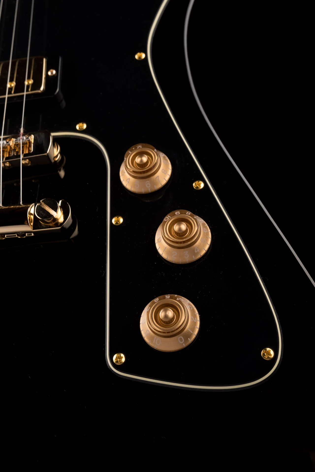 Baum Guitars Original Series Wingman Pure Black Black with Case - Image 8