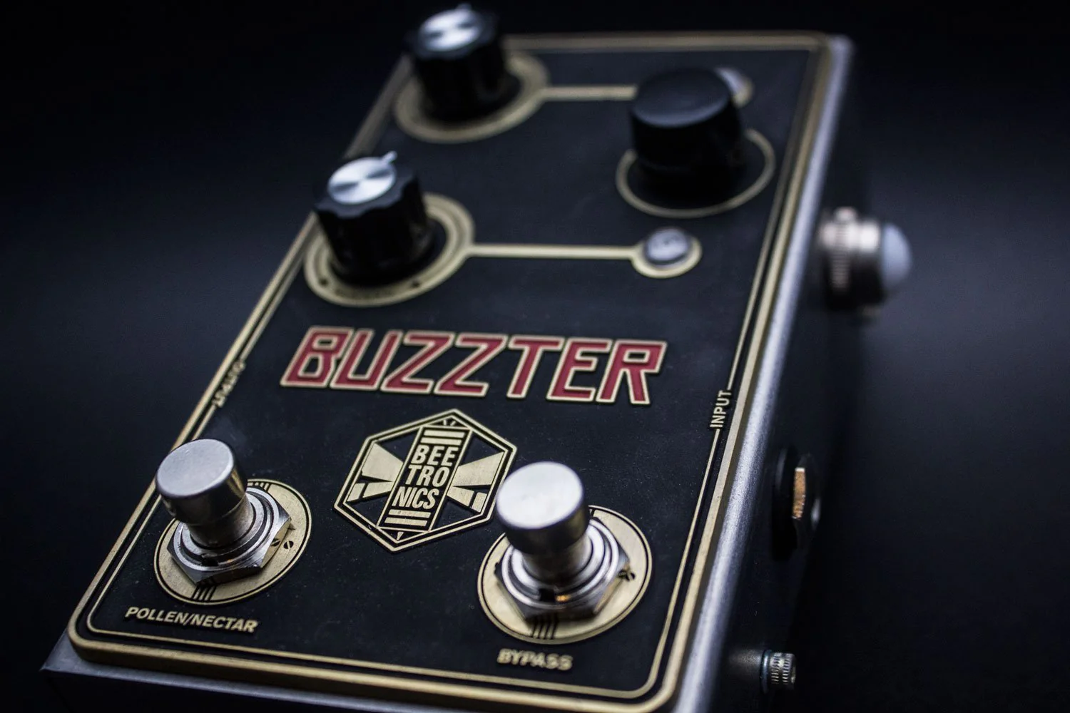 BeetronicsFX Buzzter Royal Series Boost/Pre Amp Guitar Effect Pedal - Image 4