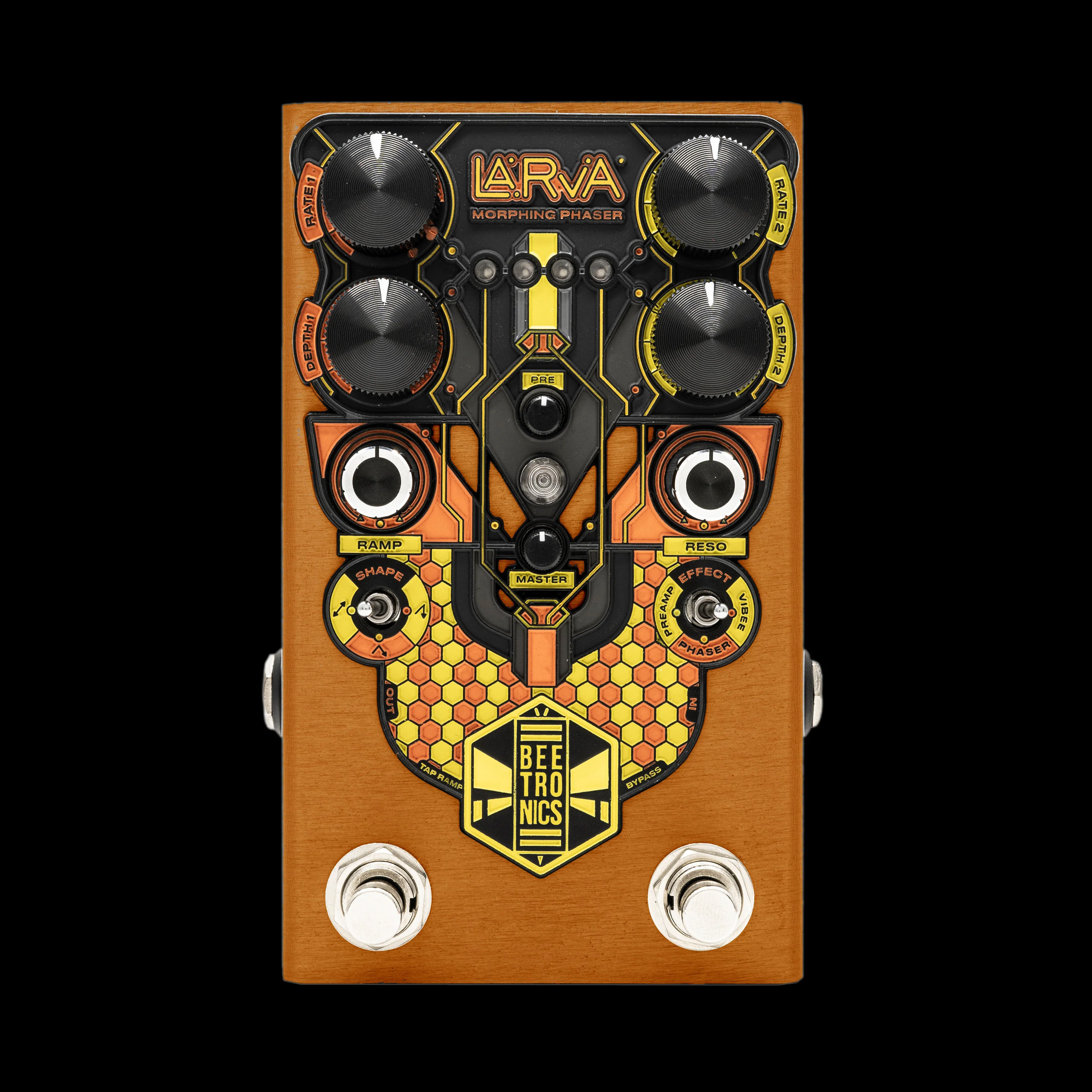 Beetronics FX Larva Morphing Phaser Pedal