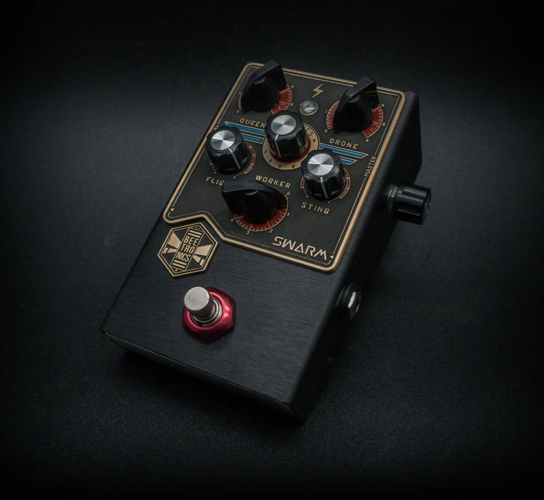 BeetronicsFX Standard Series Swarm Fuzz Harmonizer Guitar Effect Pedal - Image 3