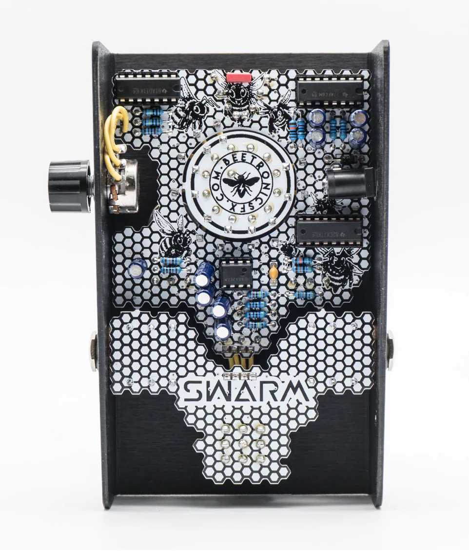 BeetronicsFX Standard Series Swarm Fuzz Harmonizer Guitar Effect Pedal - Image 4