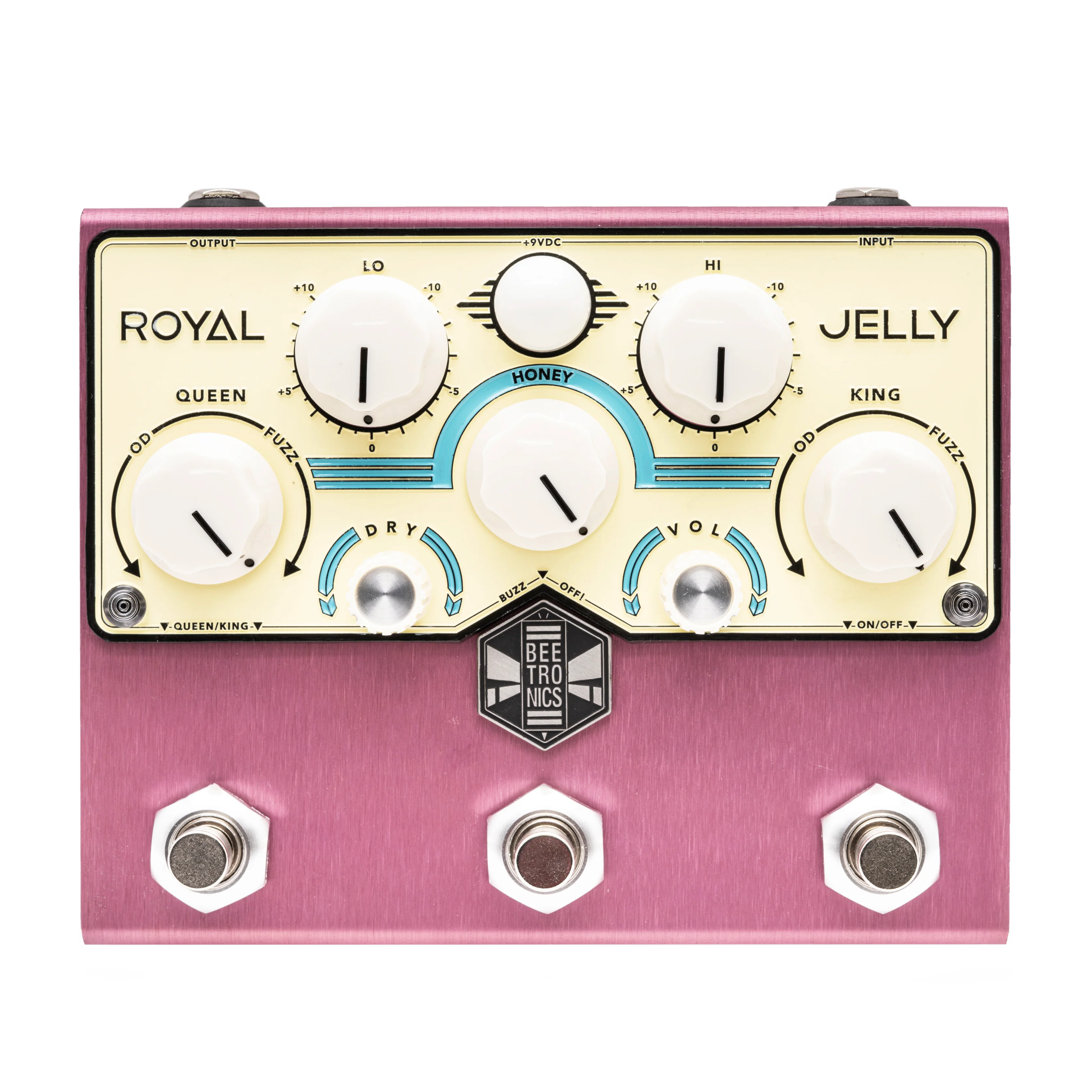 Beetronics FX Royal Jelly OD/Fuzz Blender Limited Edition Majin Bee - Only 10 Made