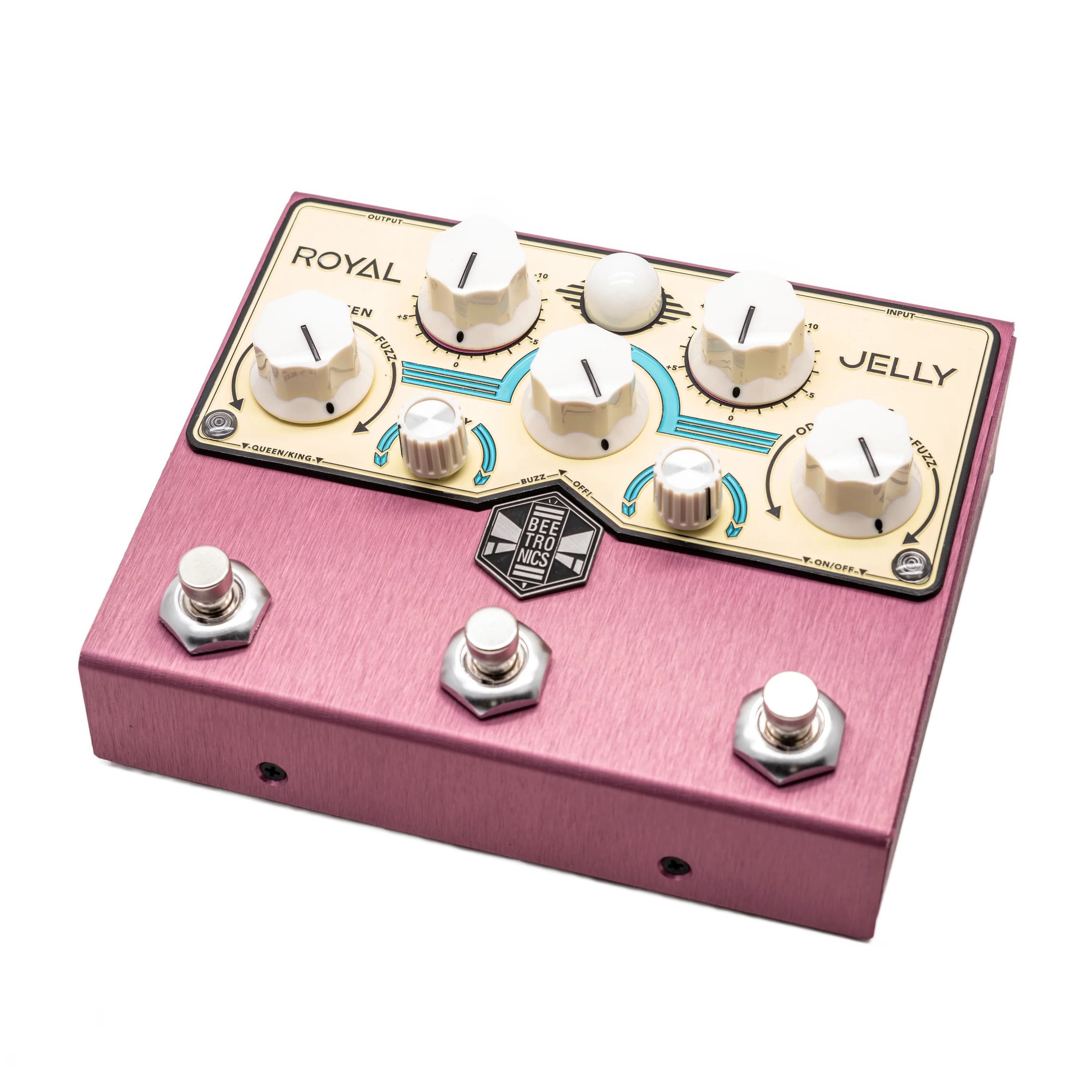 Beetronics FX Royal Jelly OD/Fuzz Blender Limited Edition Majin Bee - Only 10 Made - Image 2