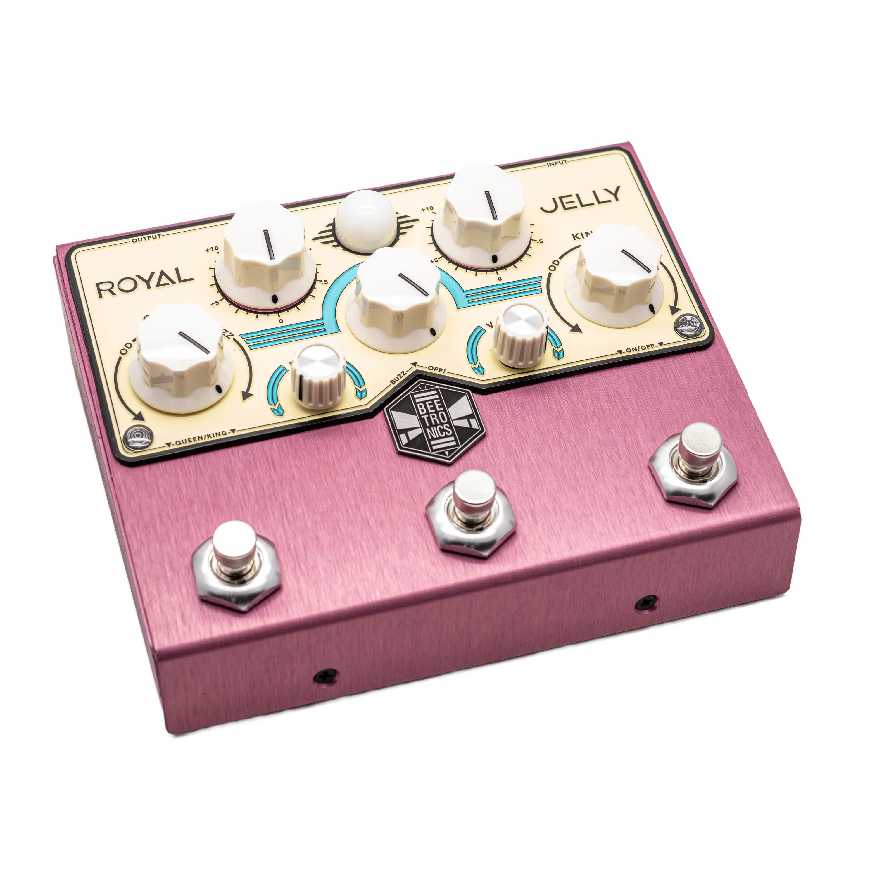 Beetronics FX Royal Jelly OD/Fuzz Blender Limited Edition Majin Bee - Only 10 Made - Image 3