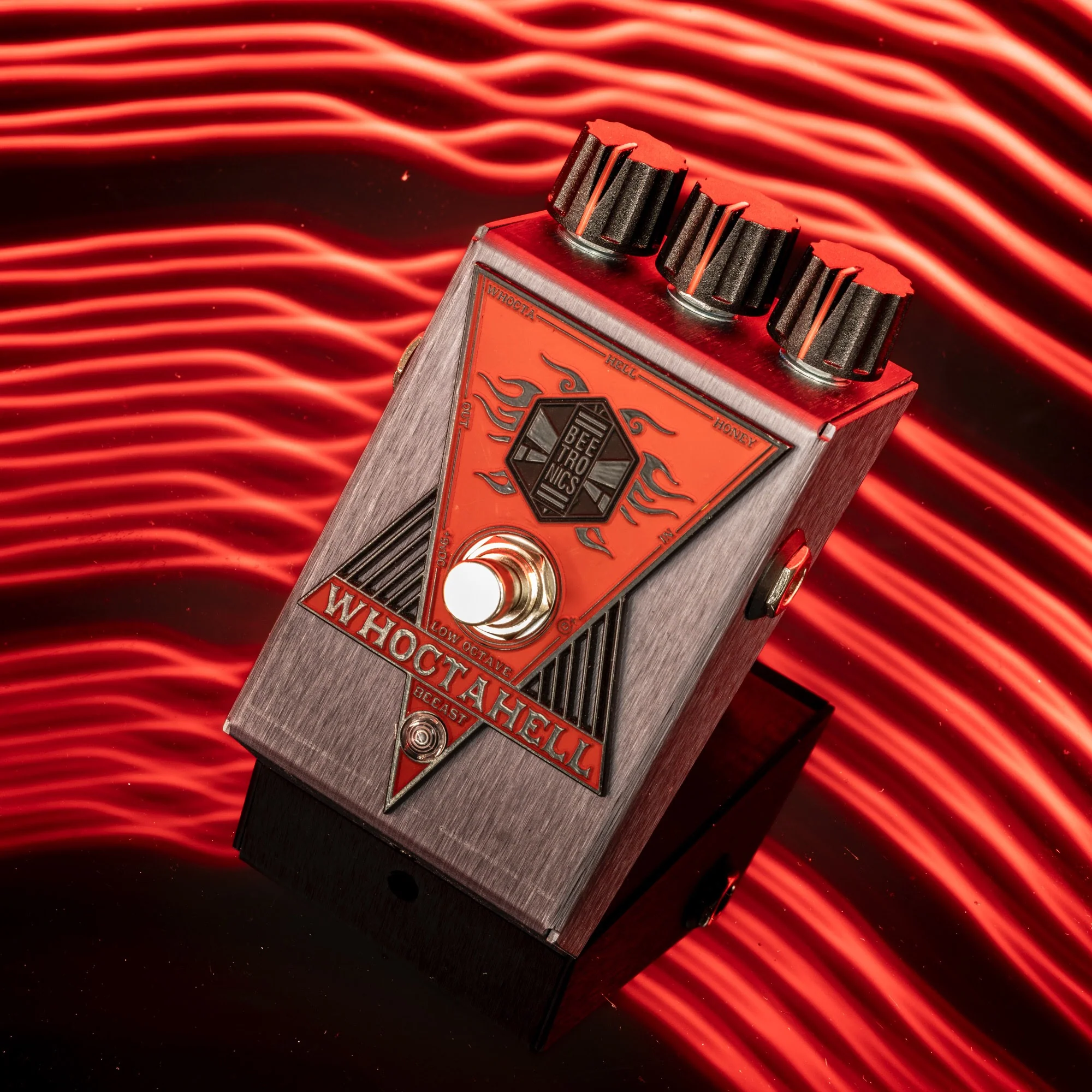 Beetronics Whoctahell  Low Octave Beeast Octave Fuzz Pedal - Image 4