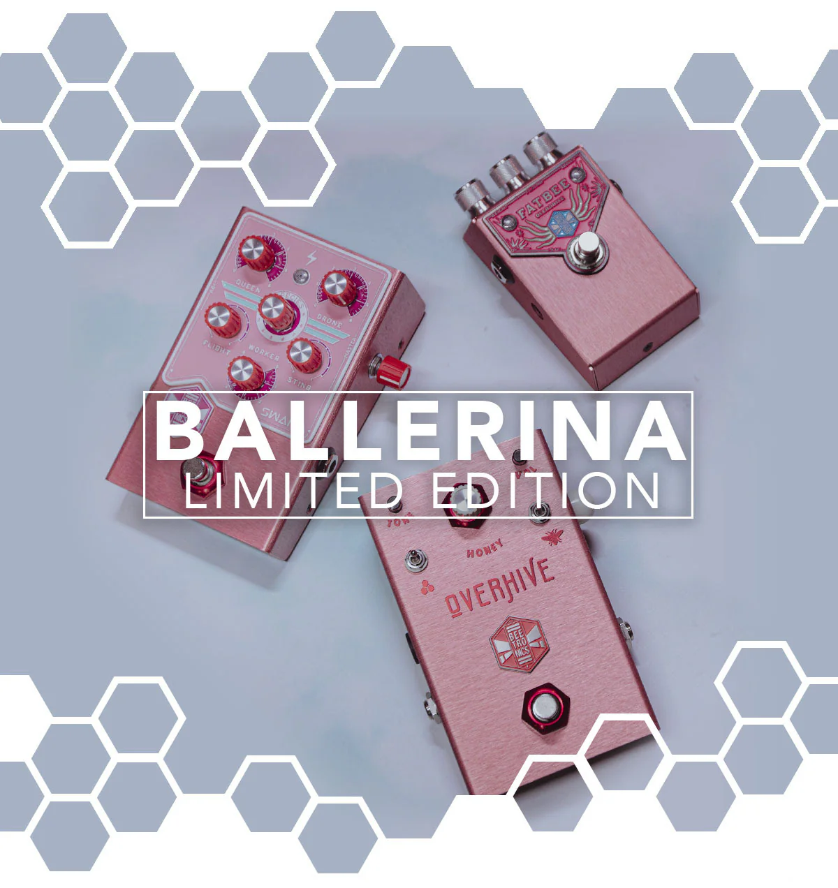 BeetronicsFX BaBee Series Limited Edition Ballerina Pink FatBee Overdrive - Image 3
