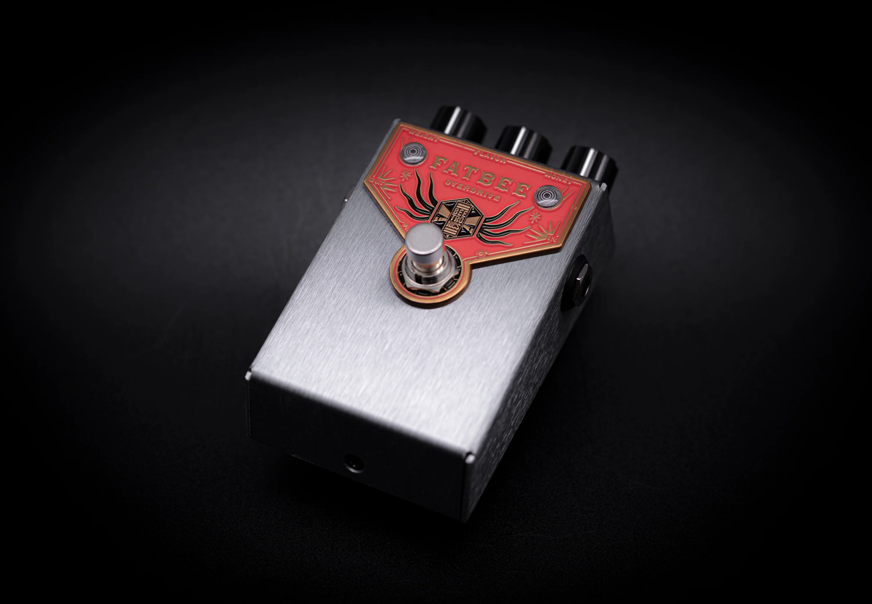 BeetronicsFX BaBee Series Limited Edition Dark Grey Anodized FatBee Overdrive - Image 2
