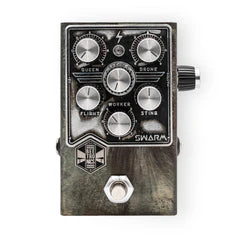 BeetronicsFX Custom Shop One Off Swarm Trans Black Fuzz Harmonizer Pedal - Image 2