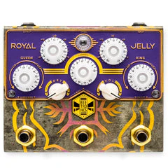 BeetronicsFX Custom Shop Purple Royal Jelly Overdrive Fuzz Guitar Pedal - Image 3