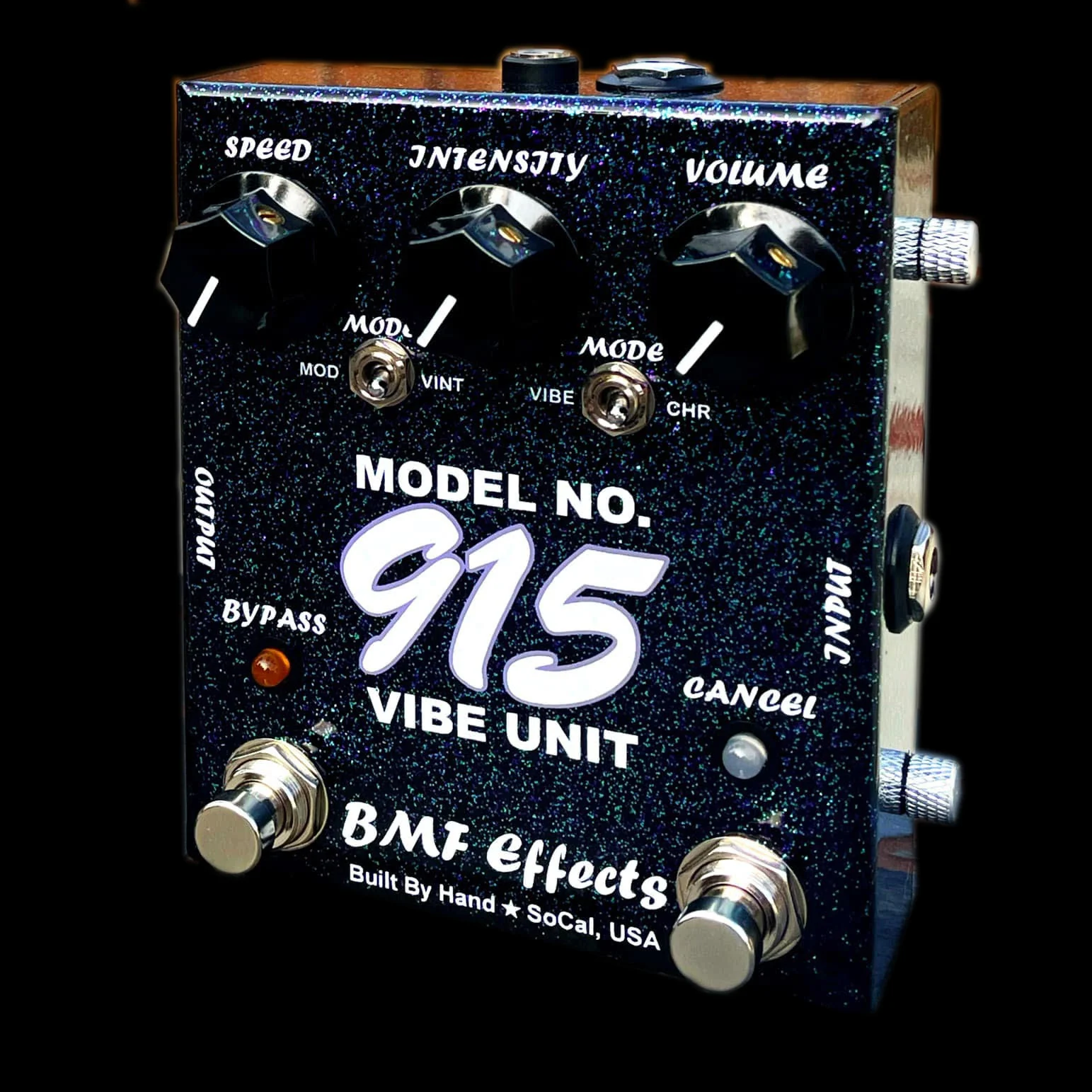 BMF Effects Model No. 915 Vibe Unit 9V Version Guitar Pedal
