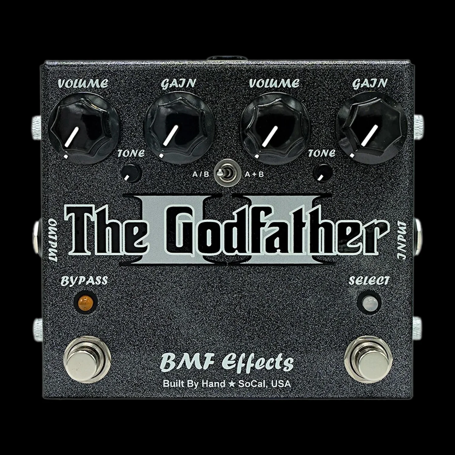 BMF Effects The Godfather II Dual Overdrive Guitar Pedal