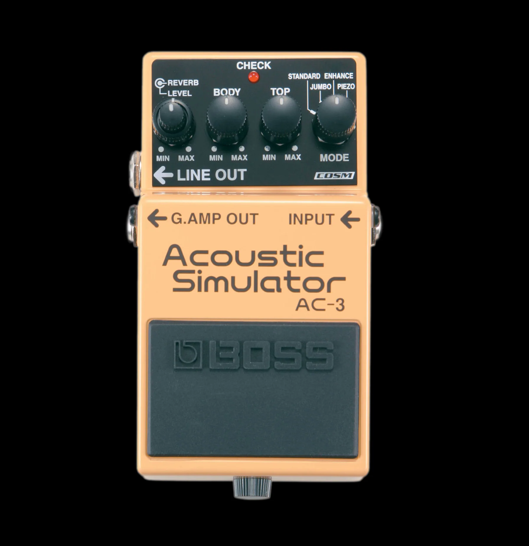 Boss AC-3 Acoustic Simulator Guitar Pedal - 3