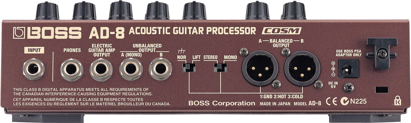 Boss AD-8 Acoustic Guitar Processor Guitar Pedal - Image 3