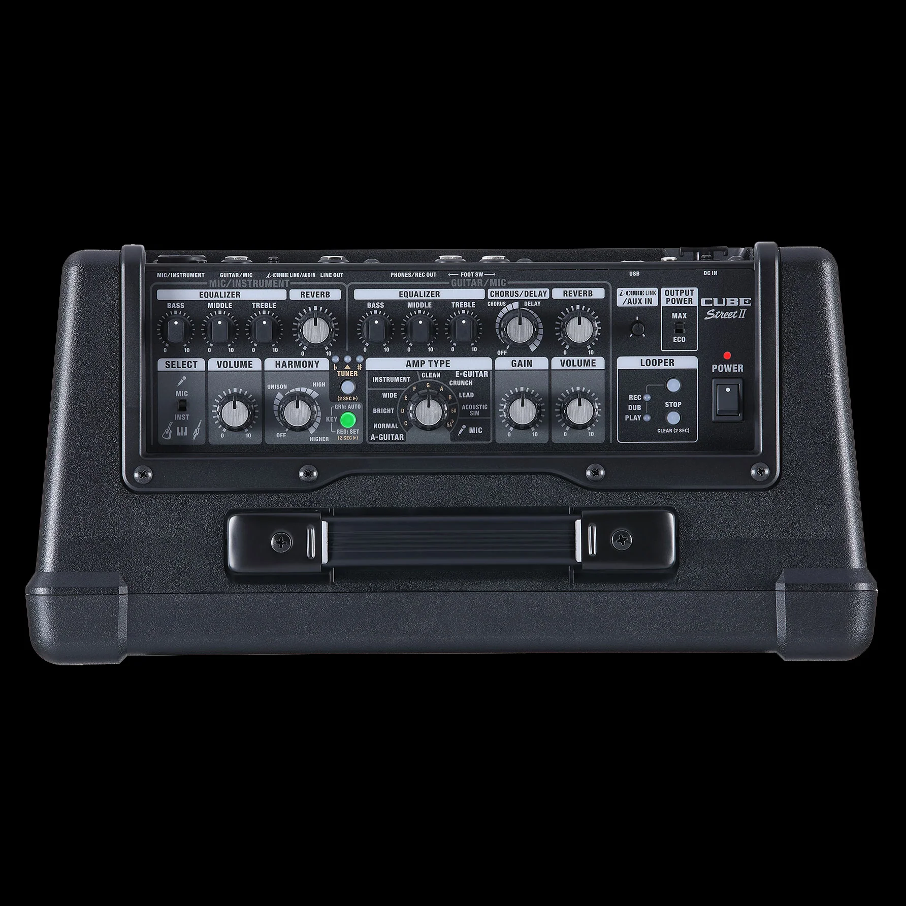 Boss Cube Street II Battery-Powered Stereo Guitar Amp Combo - Black - Image 3