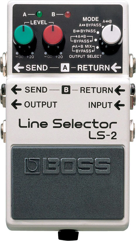 Boss LS-2 Line Selector Guitar Effect Pedal - Image 2