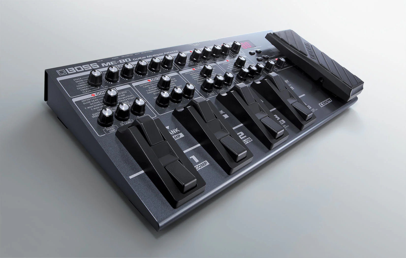 Boss ME-80 Multi Multiple Effect Guitar Pedal Board - Image 10