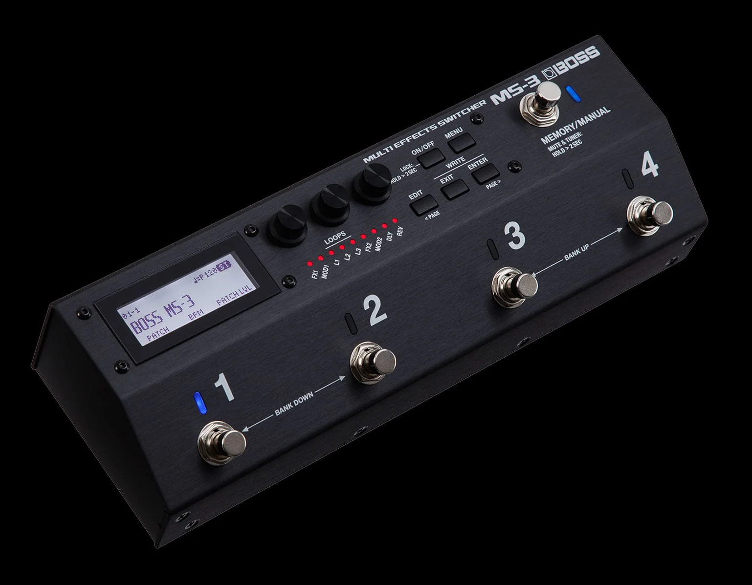 Boss MS-3 Multi Effect Guitar Pedal Switcher - Image 2