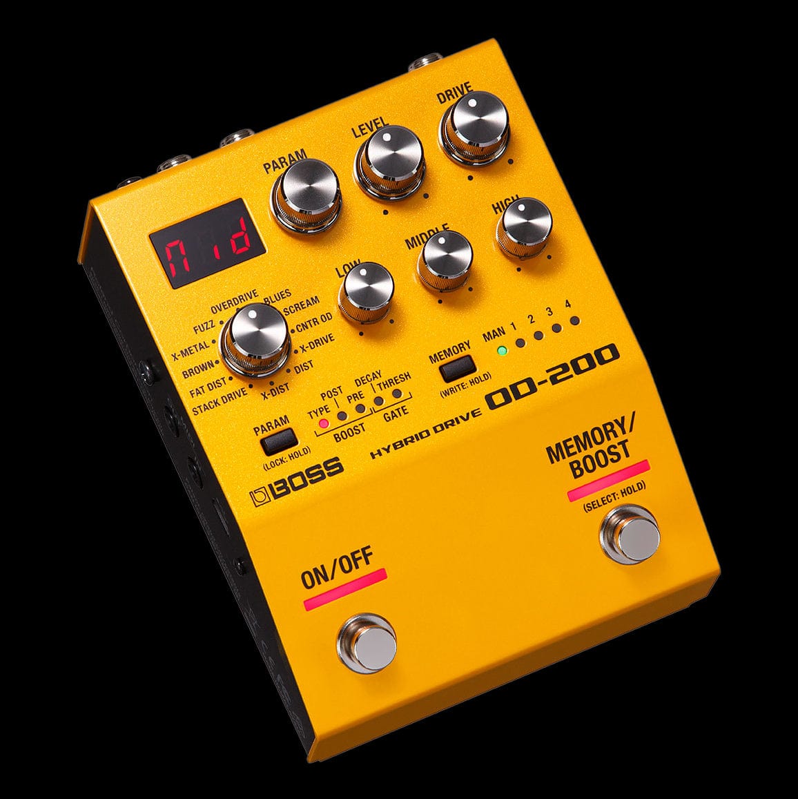 Boss OD-200 Hybrid Drive Guitar Effect Pedal - Image 2