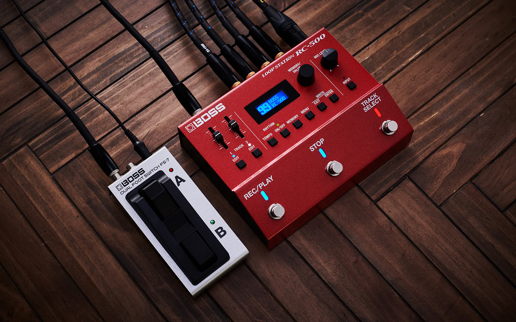 Boss RC-500 Loop Station Compact Phrase Recorder Pedal - Image 5