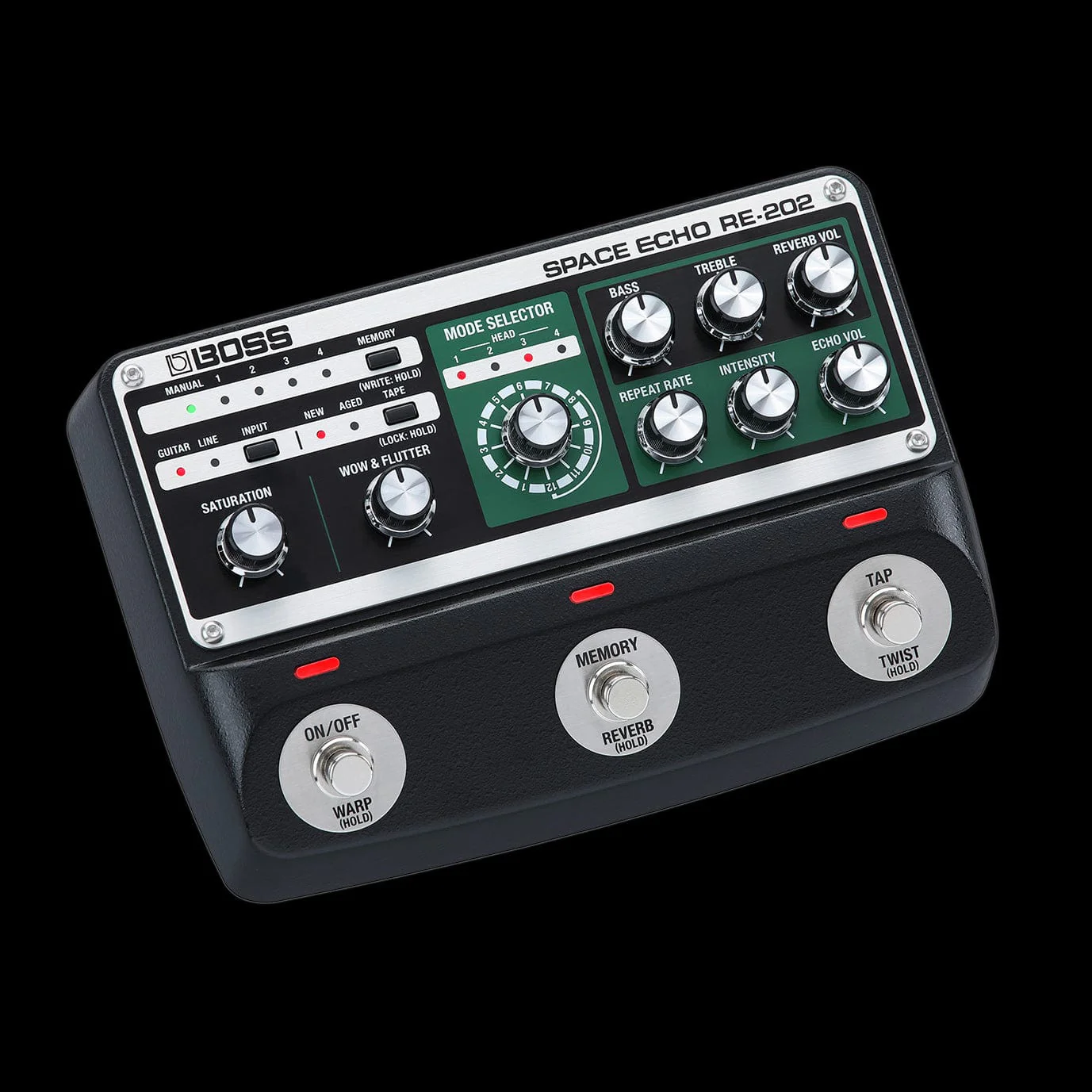Boss RE-202 Space Echo Guitar Effect Pedal - Image 2