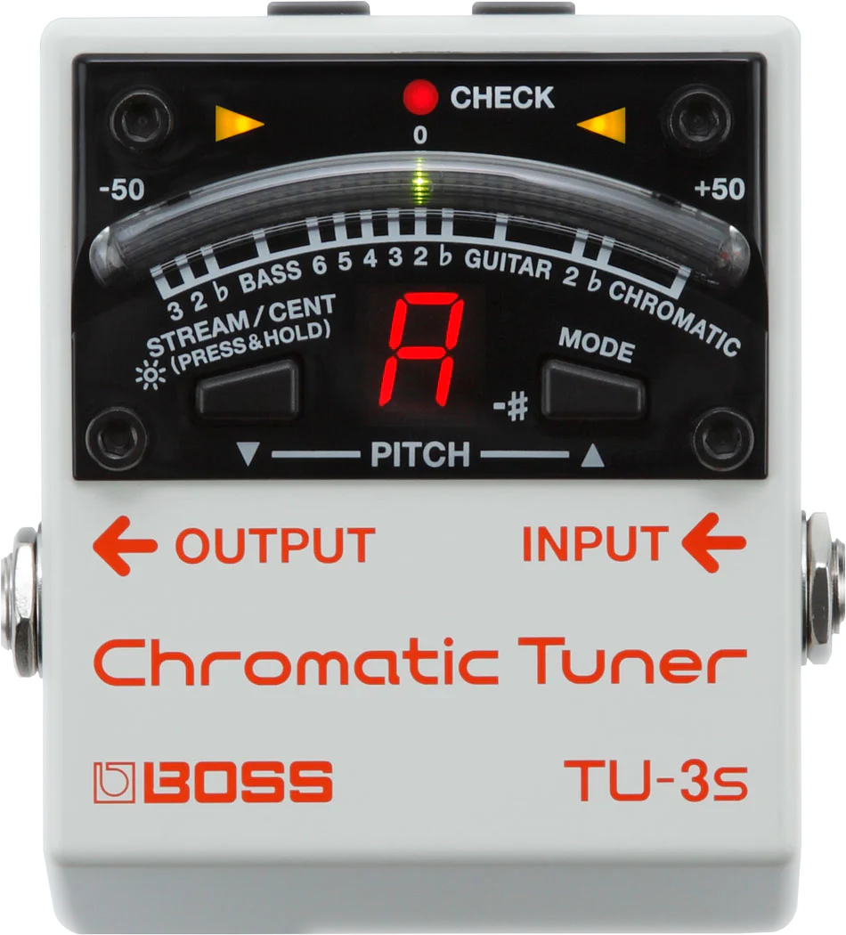 Boss TU-3S Small Size Chromatic Tuner Guitar Pedal - Image 3