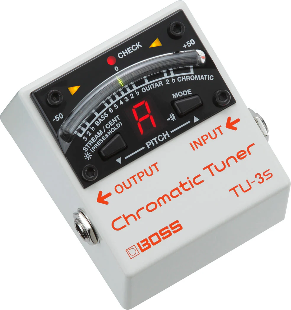 Boss TU-3S Small Size Chromatic Tuner Guitar Pedal - Image 4