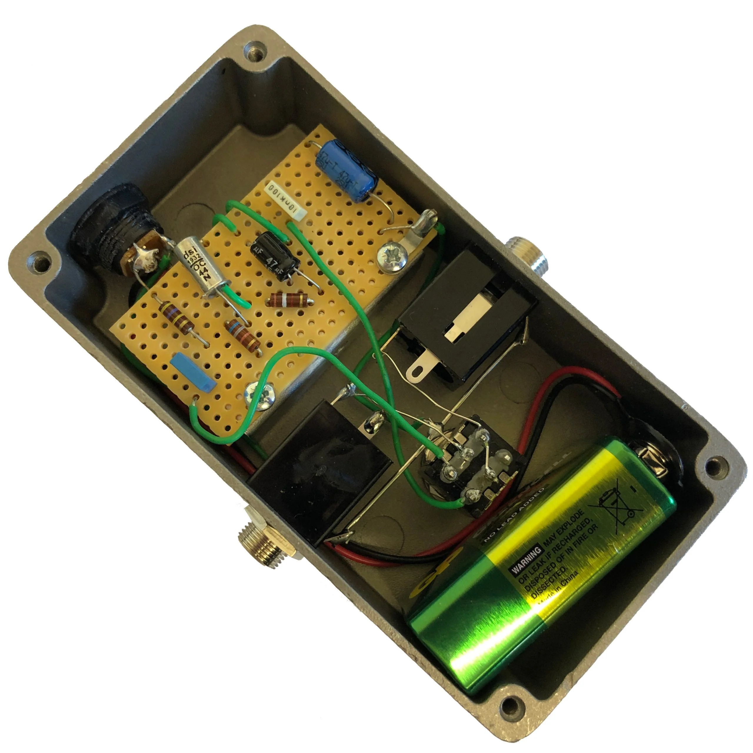 British Pedal Company Compact Series Rangemaster Authentic Treble Booster Guitar Pedal - Image 2