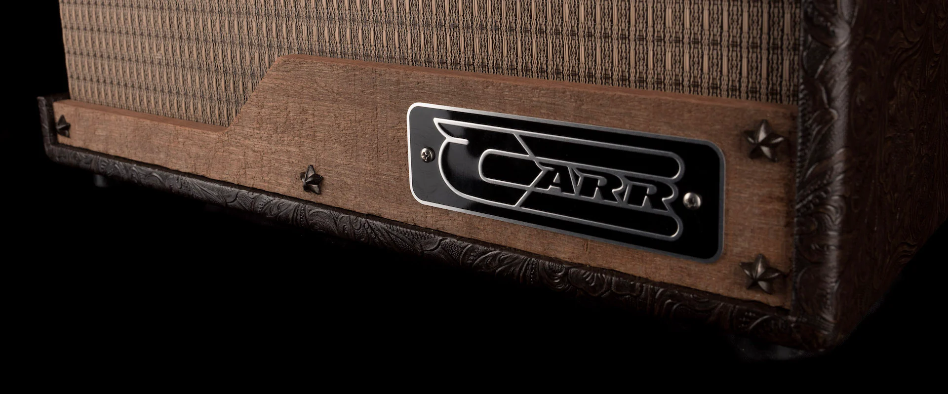 Carr Amps Raleigh 1x10 Cowboy/Barnwood Tube Guitar Amplifier Combo - Image 4