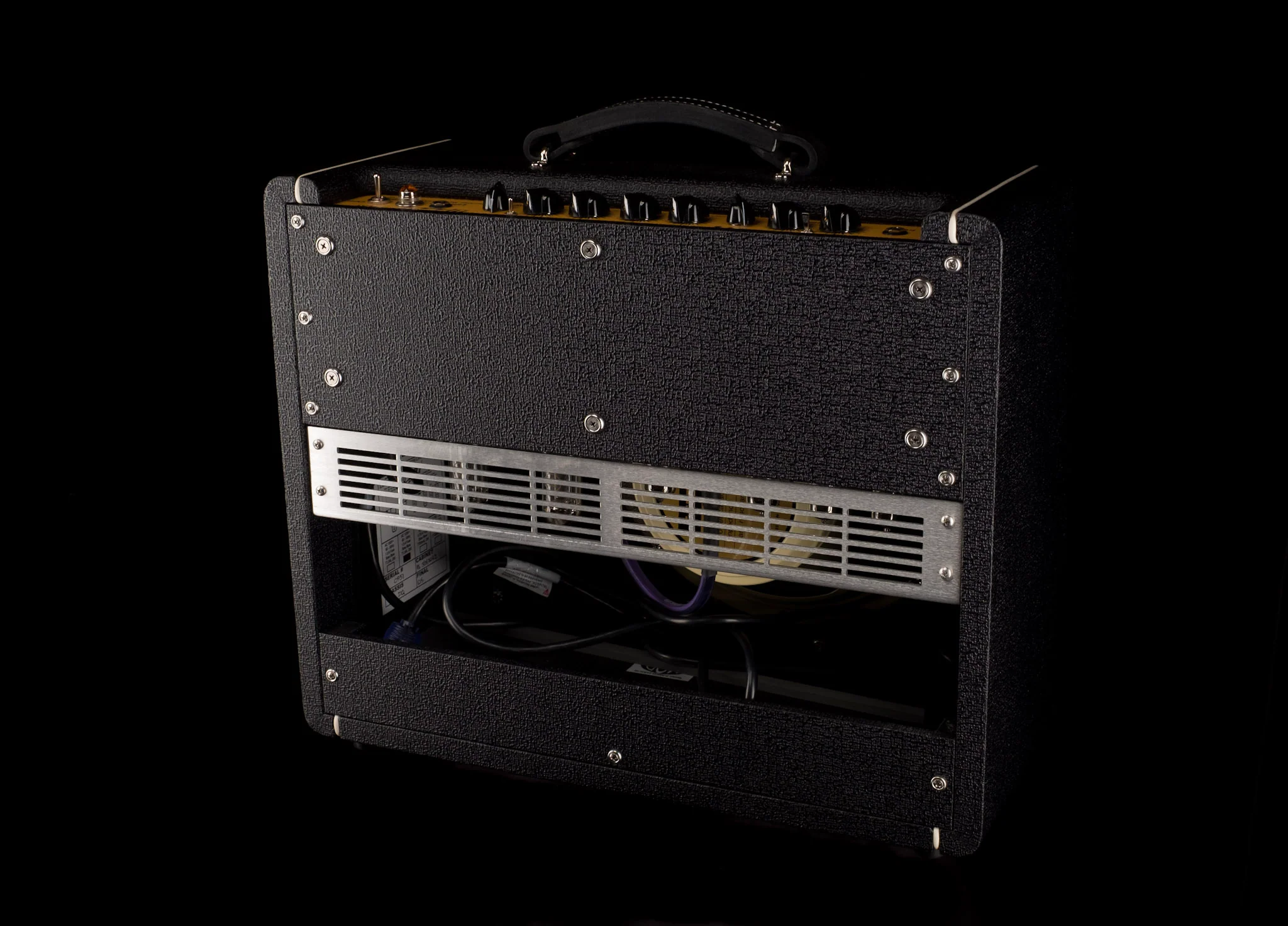 Carr Mercury V 16-Watt 1x12 6V6 Tube Combo Amp Black Tolex - Image 13