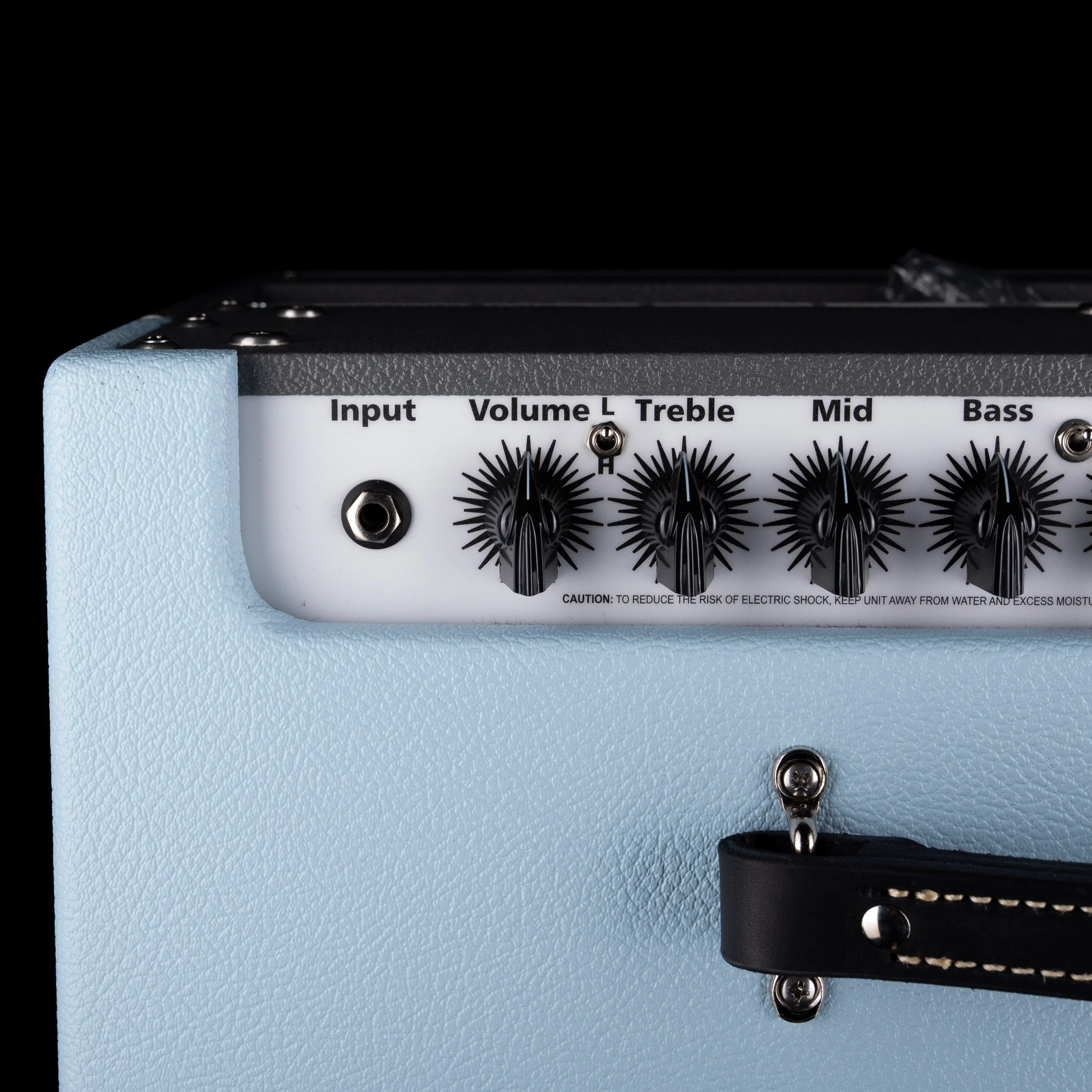 Carr Skylark Special Two-Tone Sonic Blue and Gray Guitar Amp Combo - Image 5