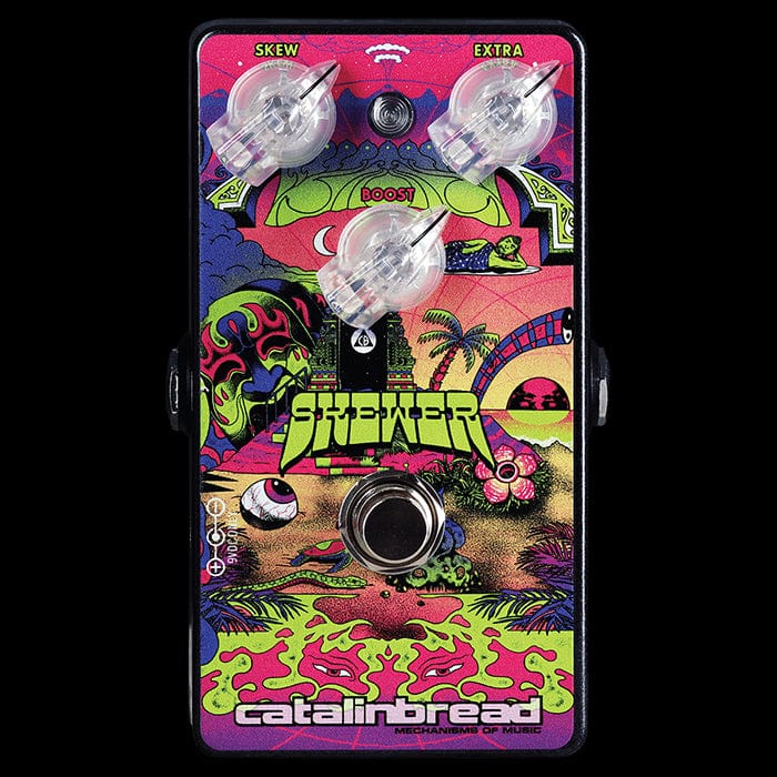 Catalinbread Skewer Treble Booster Guitar Effect Pedal - Image 2