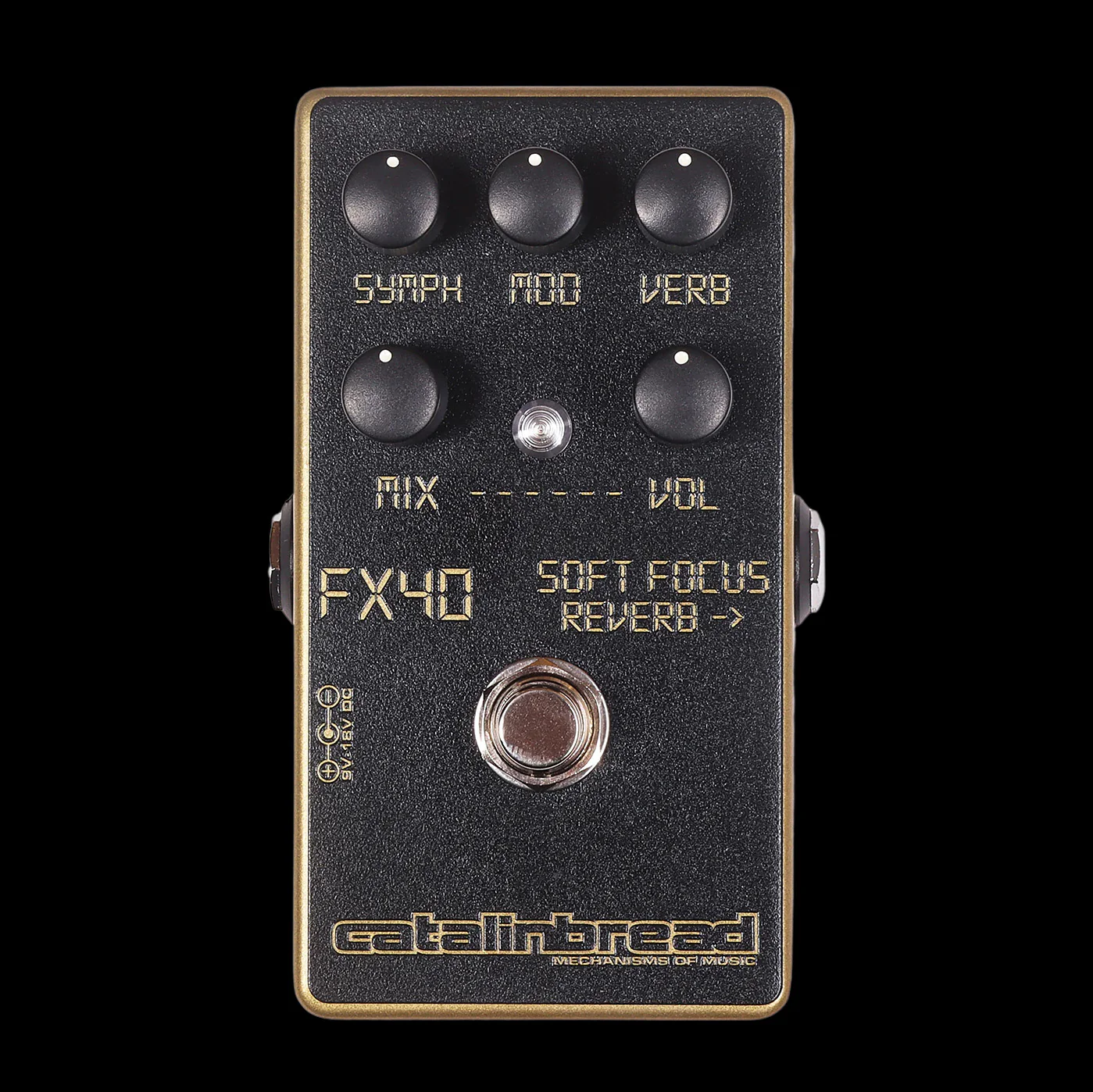 Catalinbread Soft Focus Reverb Gold Limited Edition Pedal
