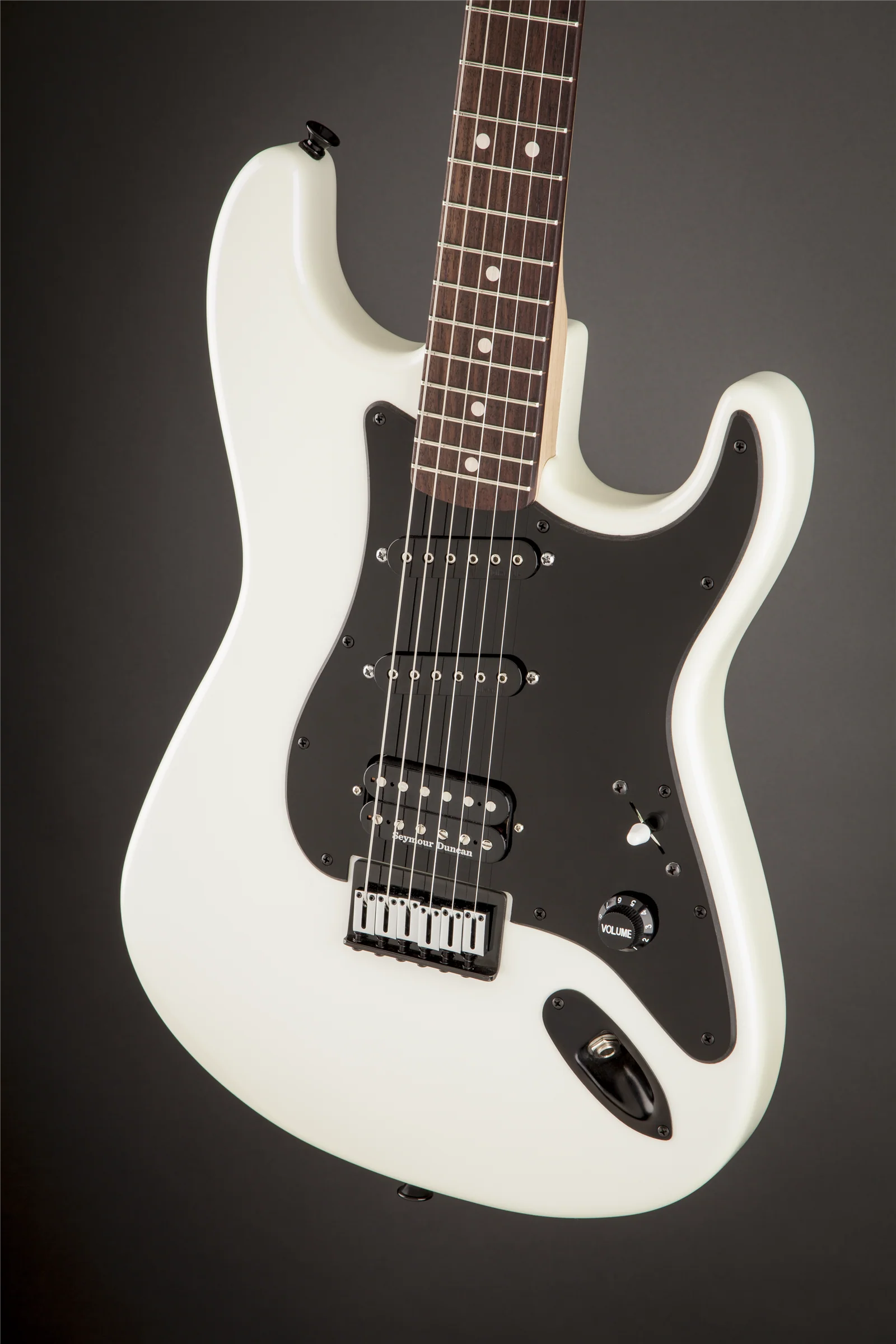 Charvel Jake E Lee USA Signature Model Pearl White with Lavender Hue With Case - Image 4