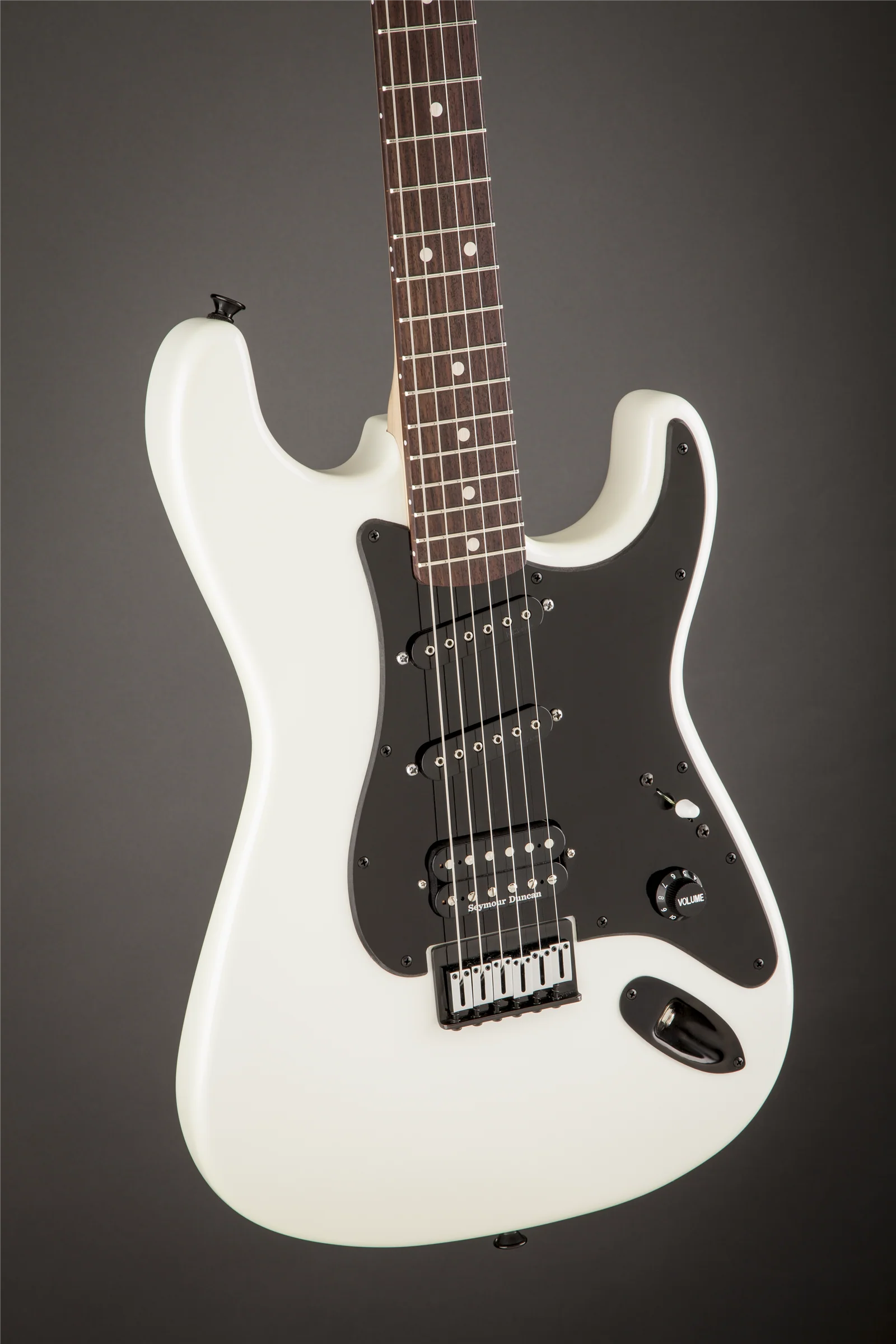 Charvel Jake E Lee USA Signature Model Pearl White with Lavender Hue With Case - Image 5