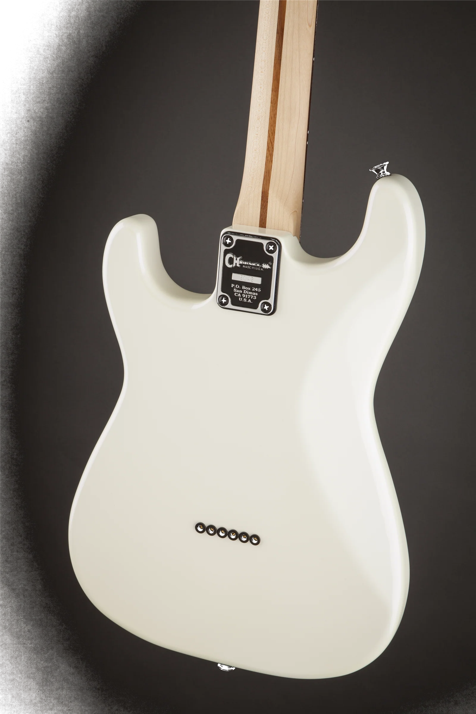 Charvel Jake E Lee USA Signature Model Pearl White with Lavender Hue With Case - Image 6