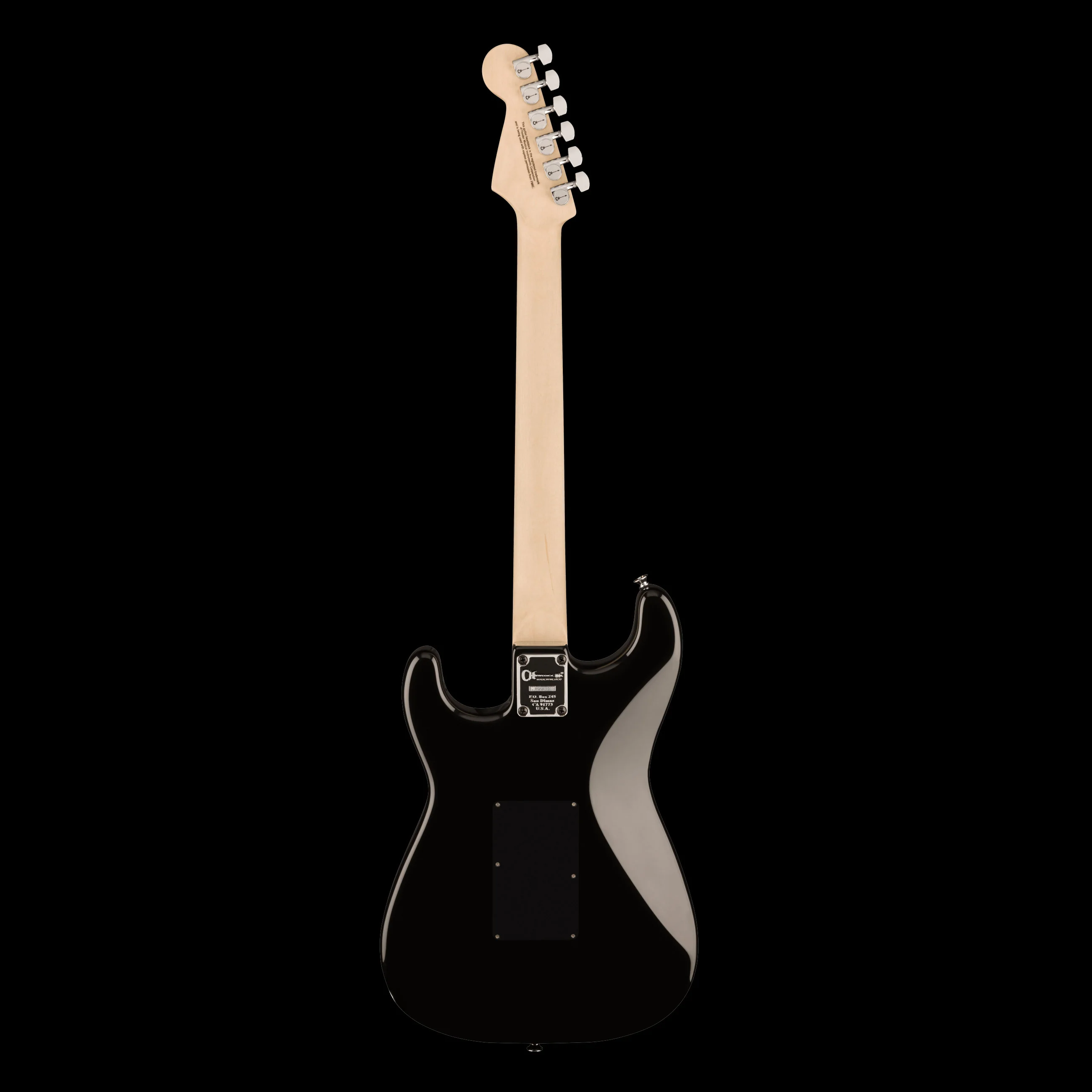 Charvel Pro-Mod So-Cal Style 1 HH FR M Maple Fingerboard Gloss Black - Image 3